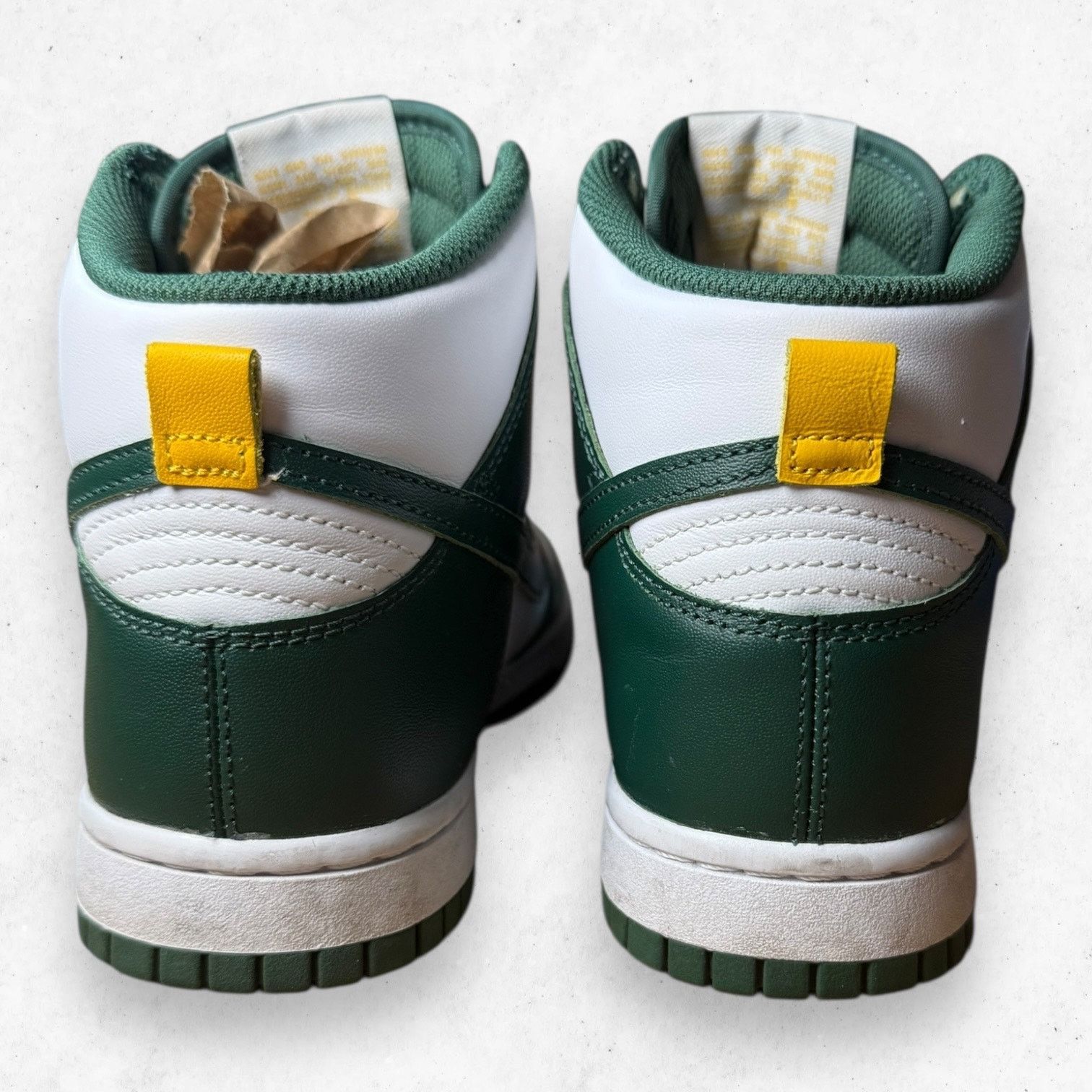 Nike Nike Dunk High Size 7 Australia Noble Green University Gold Size US 7 / EU 40 - 7 Thumbnail