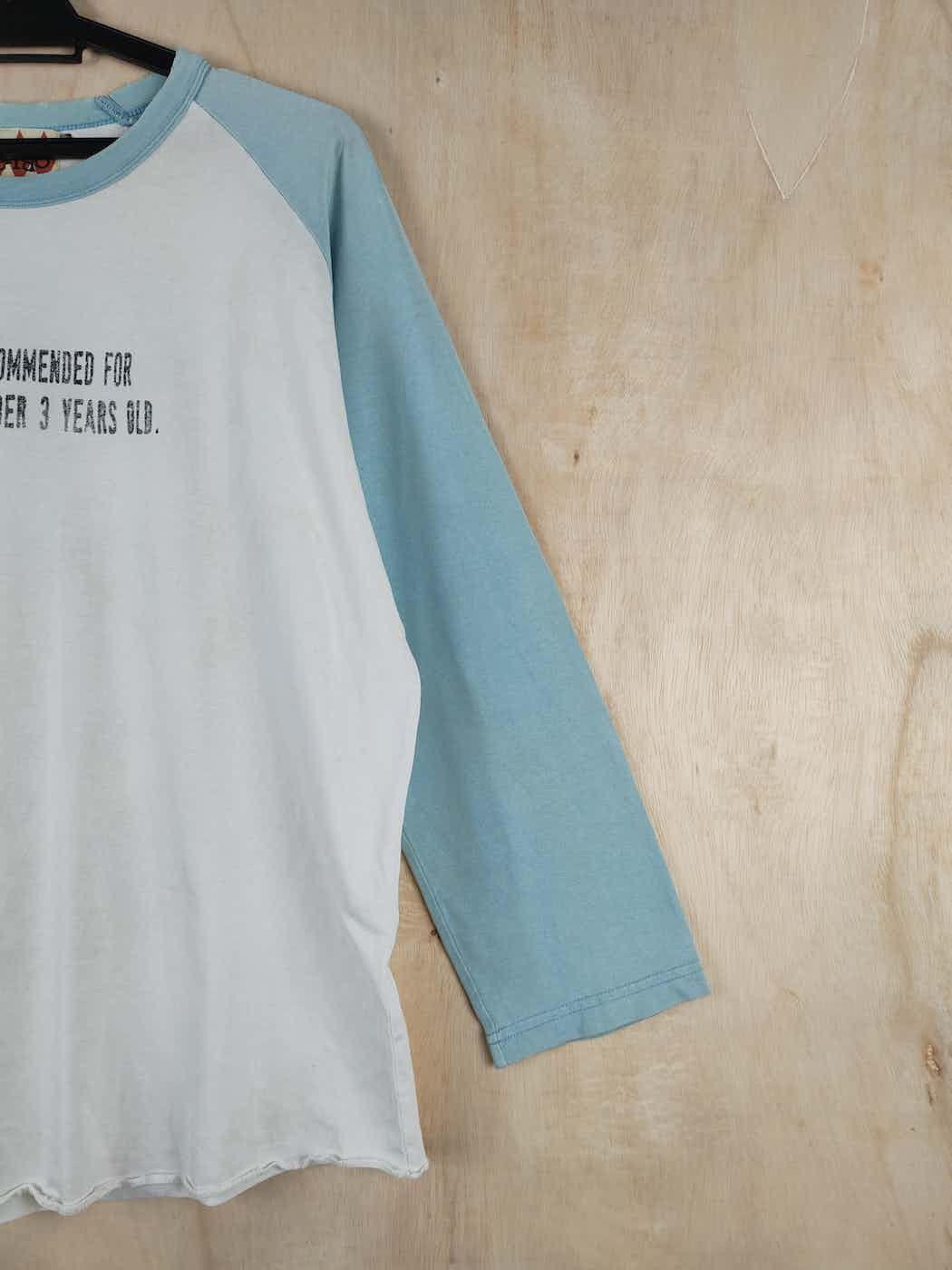 Japanese Brand Weirdo White Green vintage Faded Long Sleeve T-Shirts #S2482 Size US L / EU 52-54 / 3 - 12 Thumbnail