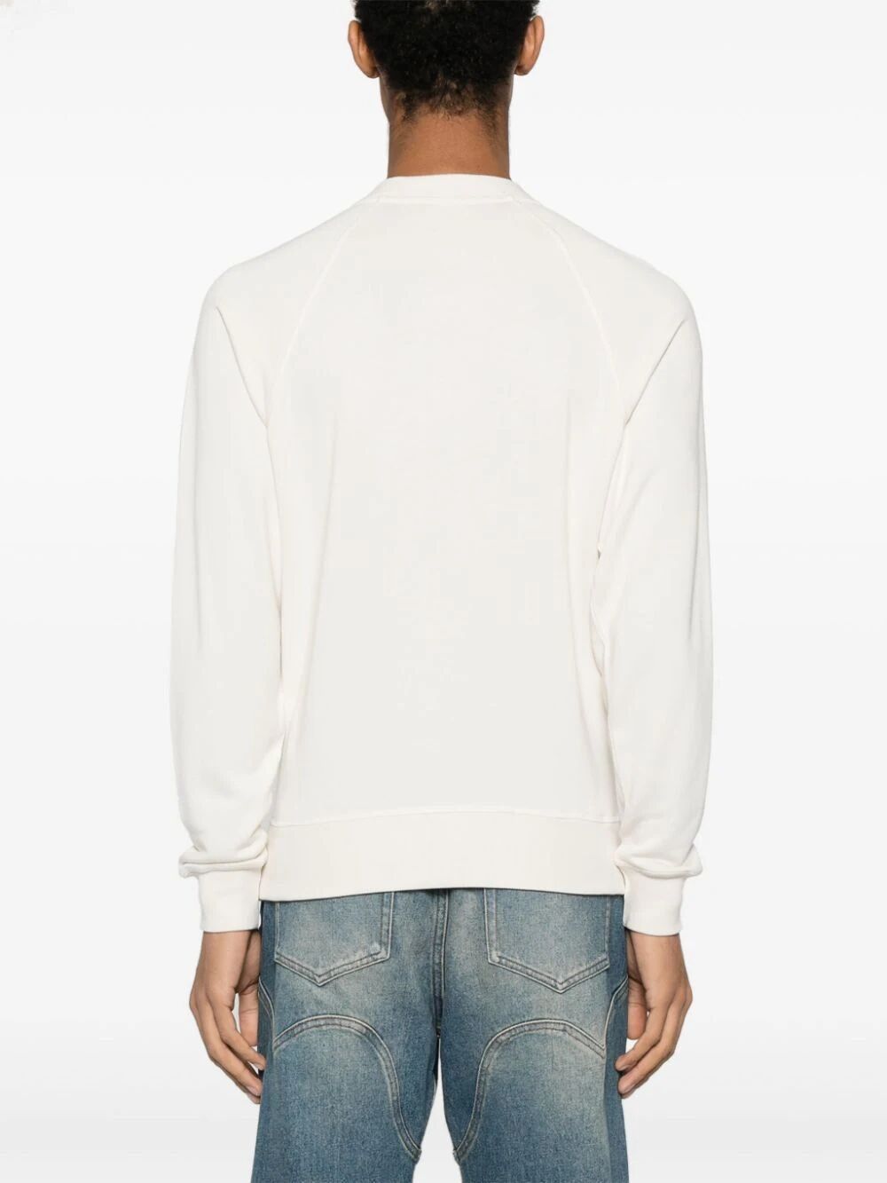 o1w1db10525 JCL002 Crewneck Sweater in White