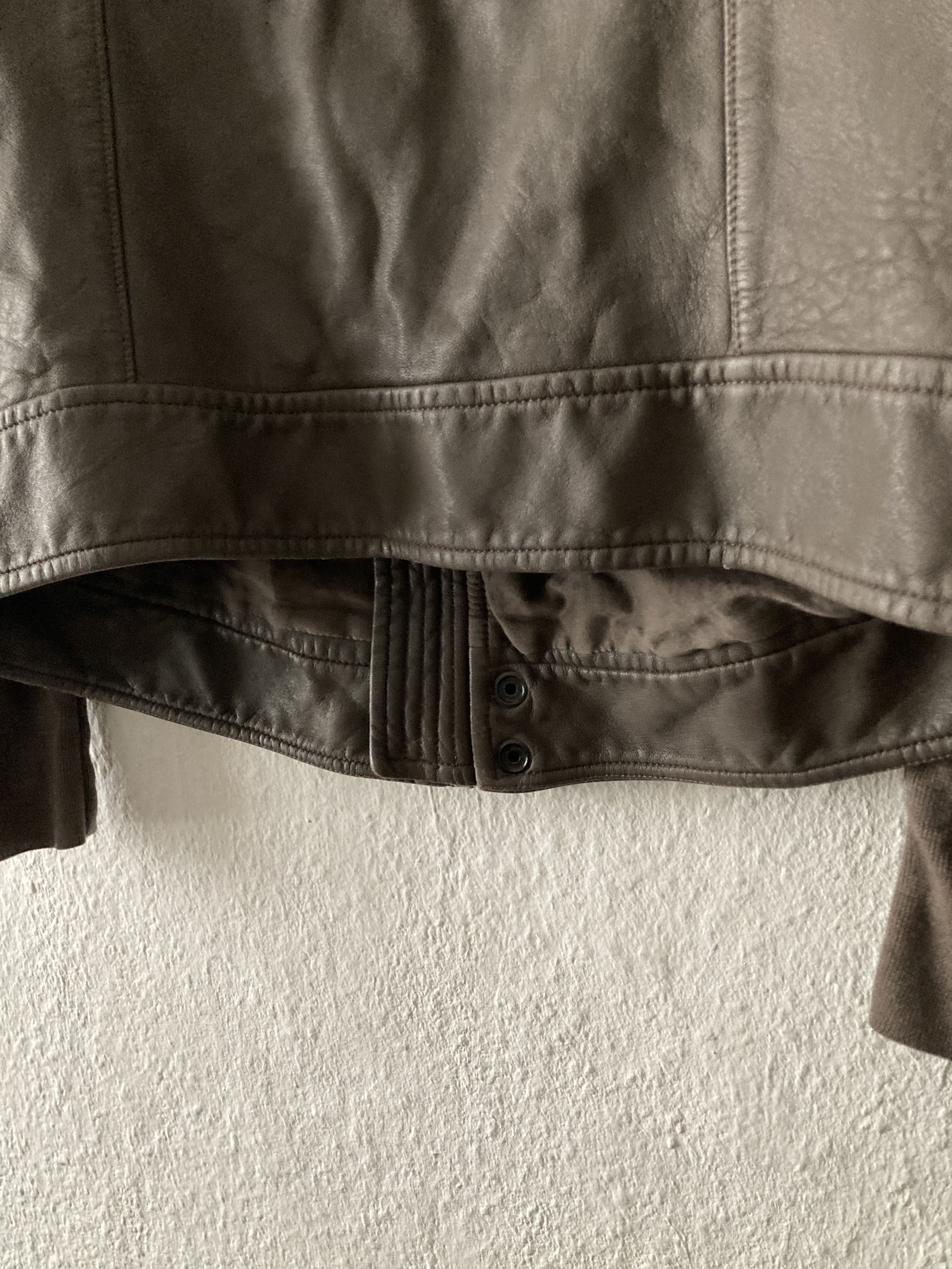 Rick Owens F/W 10 "GLEAM" F1 Pilot Lamb Leather Jacket XL Rick Owens Size US XL / EU 56 / 4 - 12 Thumbnail