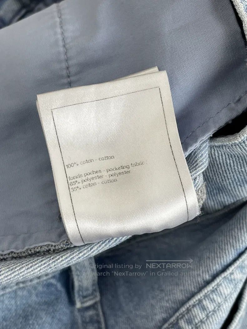 Chanel Chanel Blue camellia hollow jeans Size 24" / US 00 / IT 34 - 5 Thumbnail
