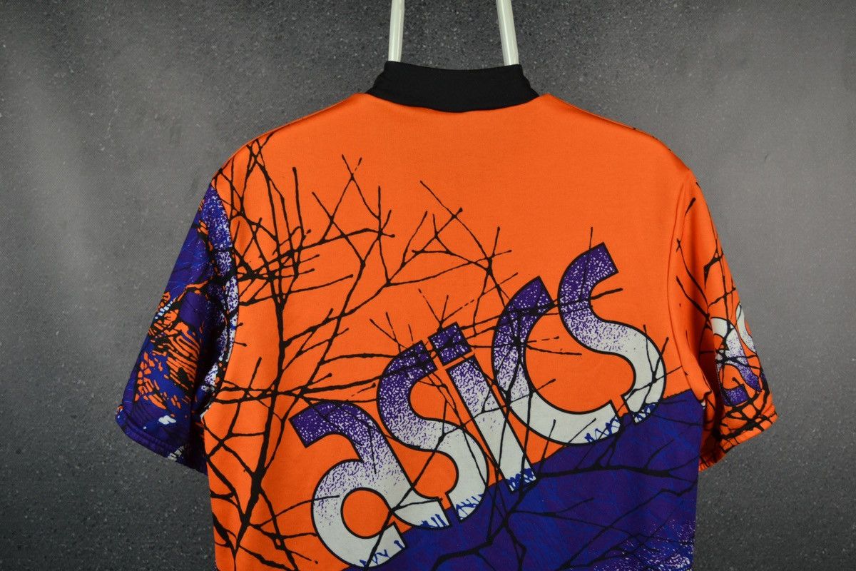 Asics Vintage ASICS cycling jersey top tee Size US XL / EU 56 / 4 - 7 Thumbnail