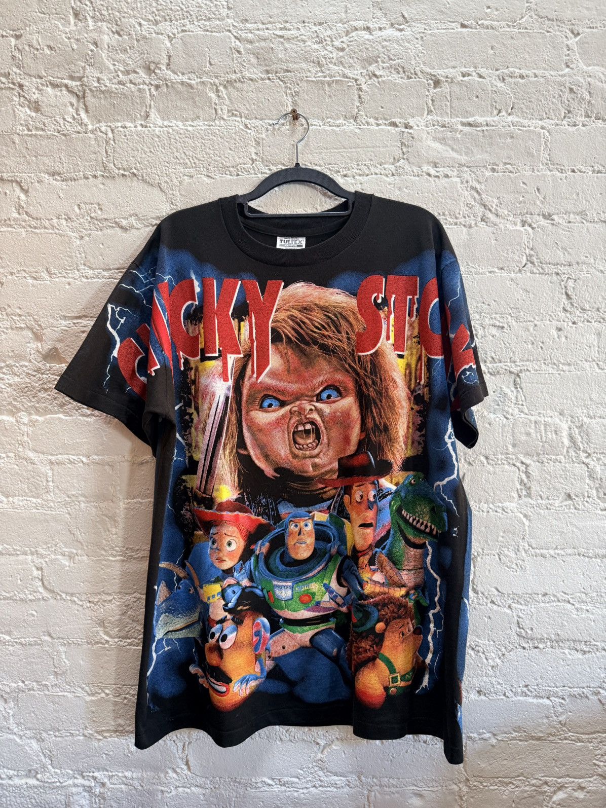 Vintage Bootleg Chucky Story Tee Size US L / EU 52-54 / 3 - 1 Thumbnail