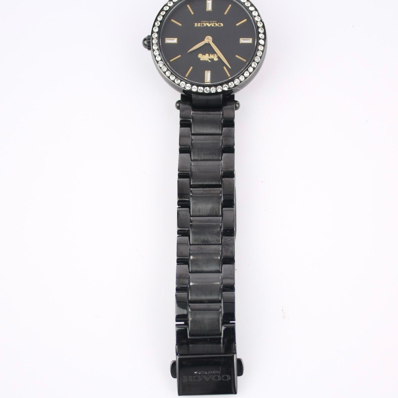 Coach Coach Park Crystal Accent Black Dial Watch Size ONE SIZE - 8 Thumbnail