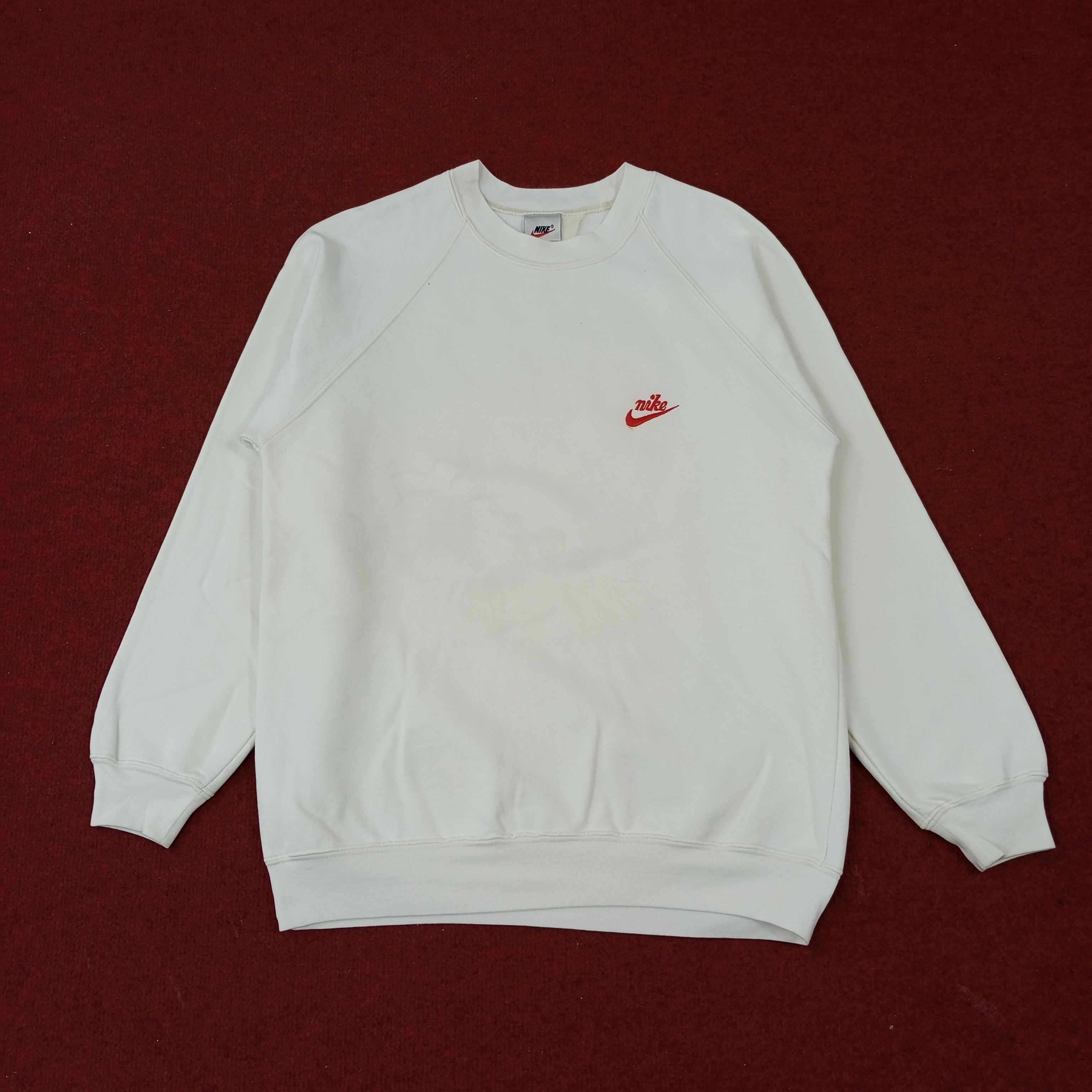 Nike × Vintage Nike Small Logo Design Sweatshirt c230n21 Size US S / EU 44-46 / 1 - 1 Thumbnail