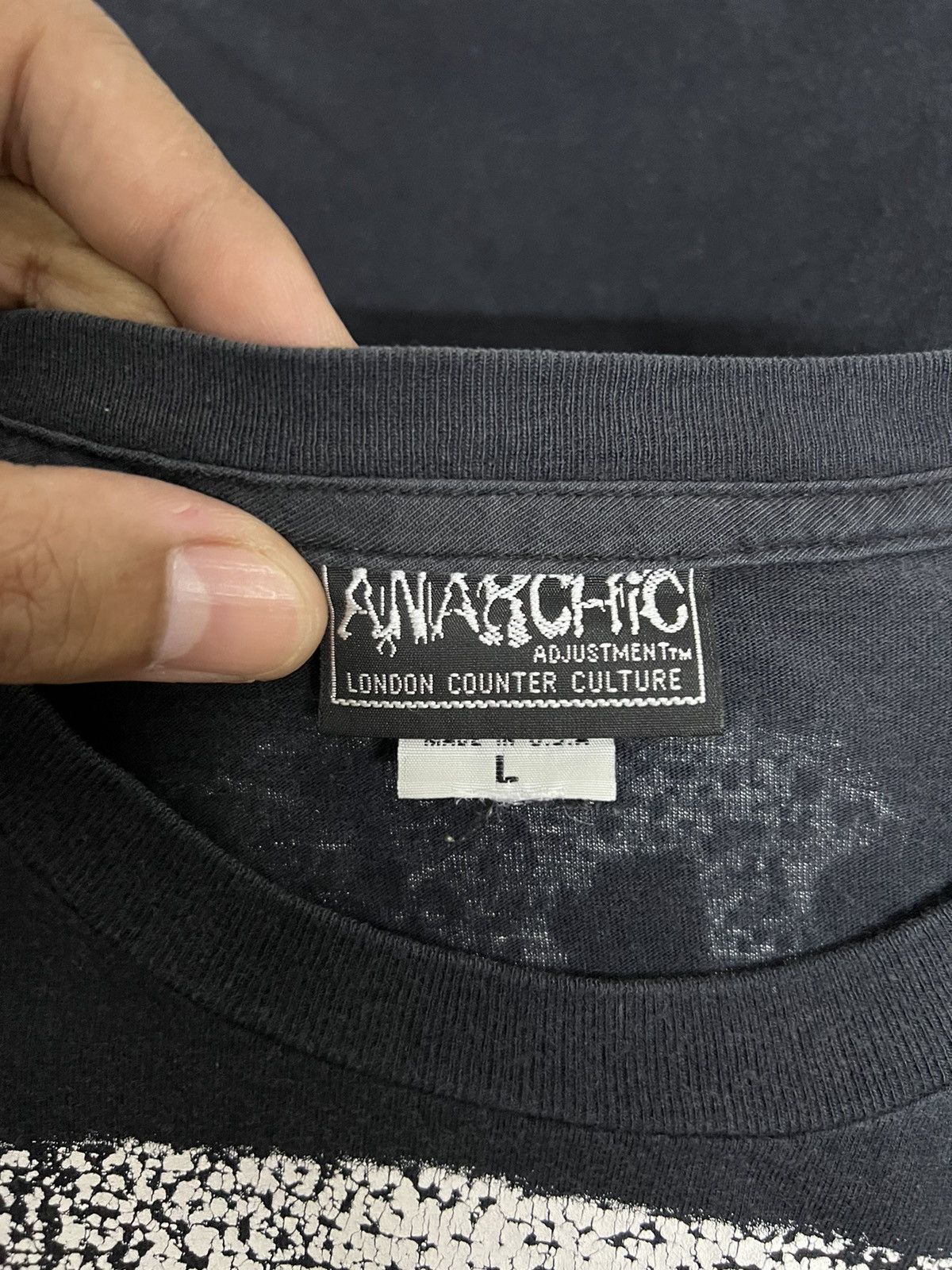 Band Tees × Vintage Vintage 90’s Anarchic Adjustment Nick Philip Miles Davis Tee Size US L / EU 52-54 / 3 - 6 Thumbnail