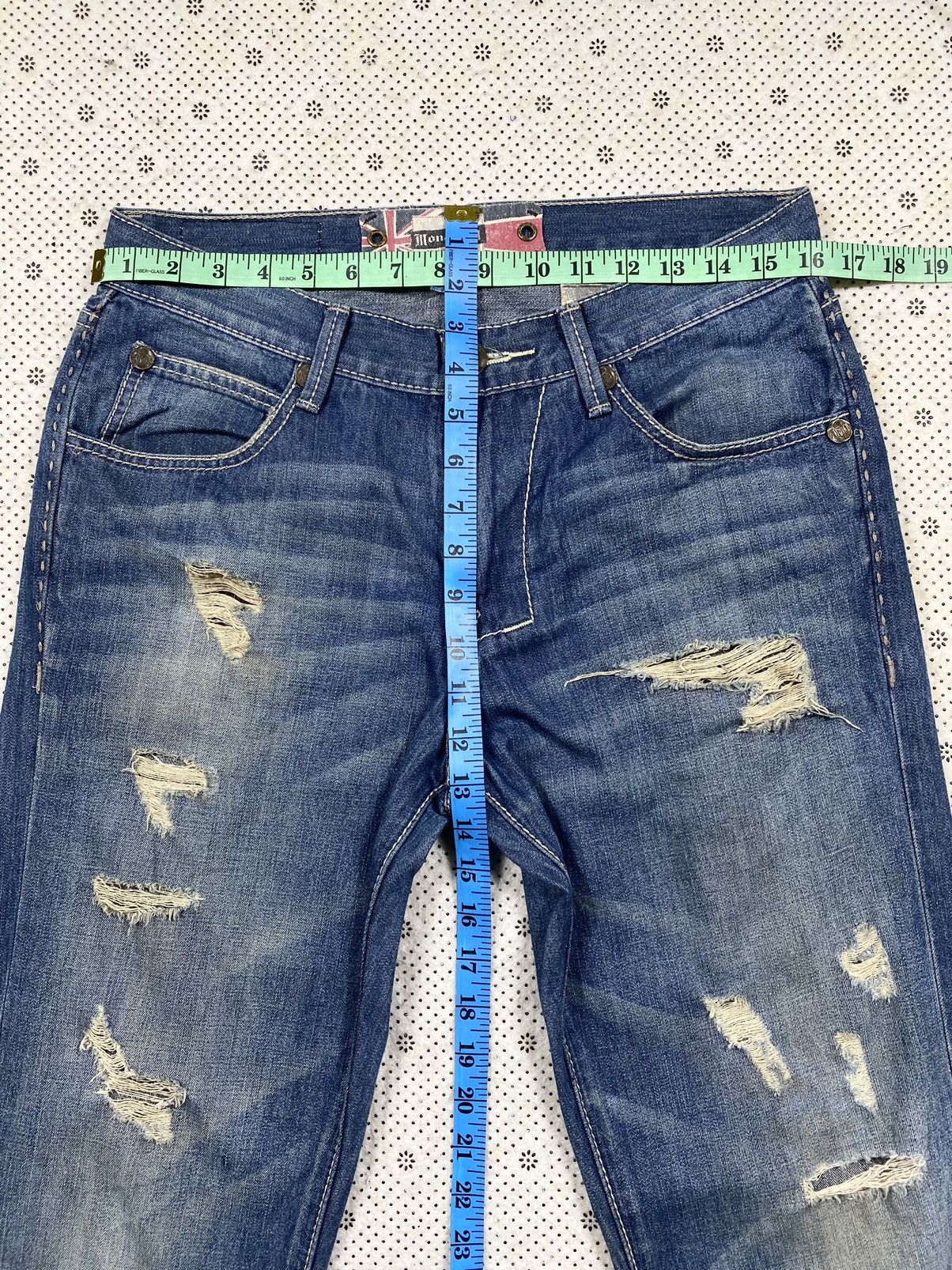 Hysteric Glamour × PPFM Extremely Patina Look Denim By Monarchy Jeans Size US 34 / EU 50 - 3 Thumbnail