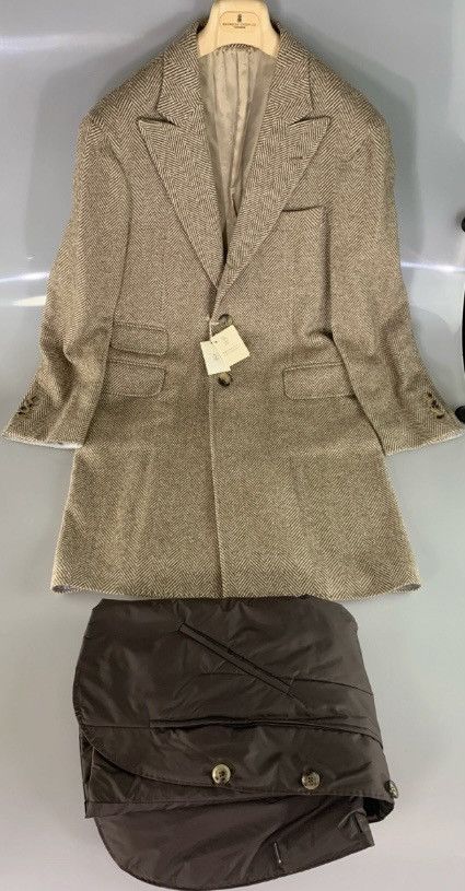 Brunello Cucinelli Brunello Cucinelli 🇮🇹 brown cashmere vested trench 50 NWT Size US M / EU 48-50 / 2 - 10 Thumbnail