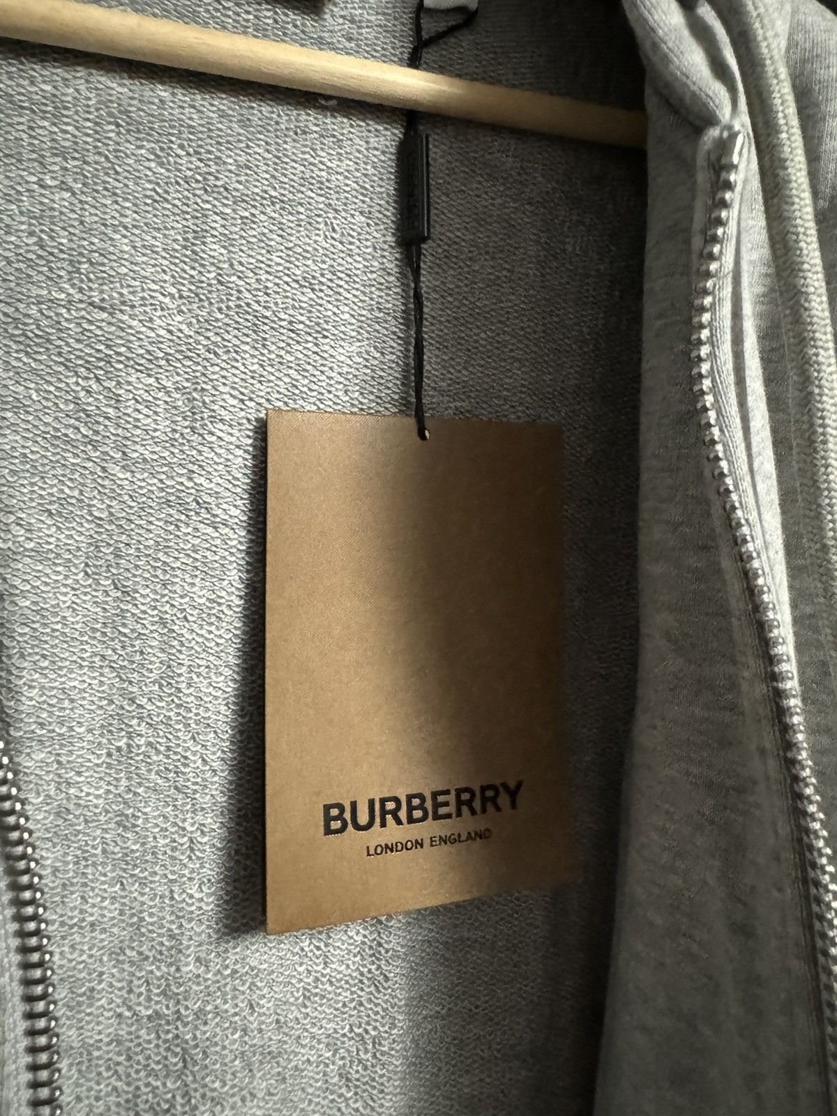 Burberry Burberry Pale Grey Mela Hoodie Size US S / EU 44-46 / 1 - 7 Thumbnail