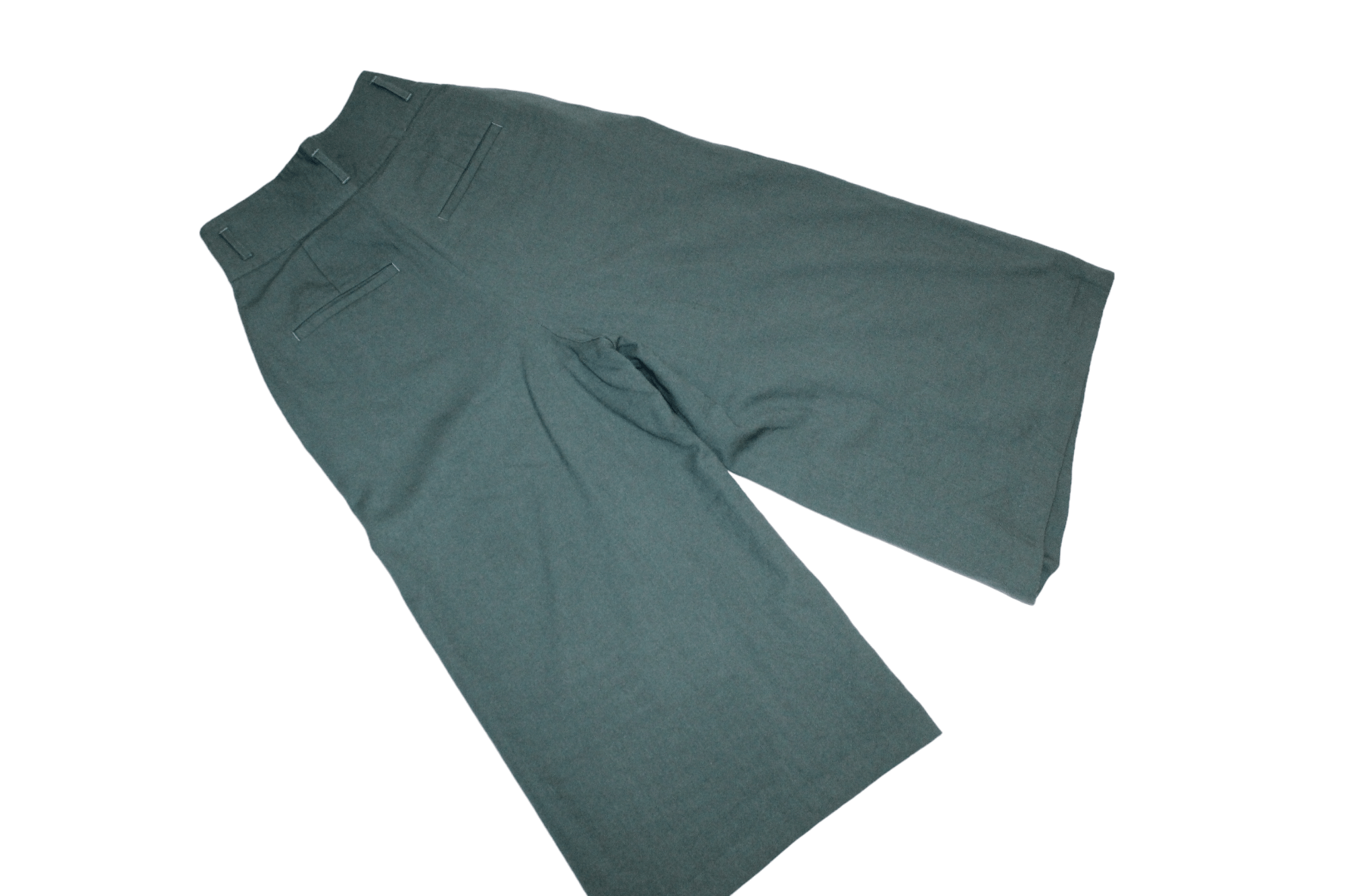 Japanese Brand United Arrows Green Label Relaxing Asymmetric Culottes Size 25" / US 0 / IT 36 - 11 Thumbnail