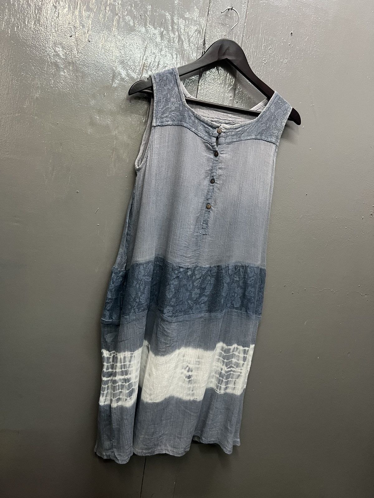 Japanese Brand Striped Midi Dress Size M / US 6-8 / IT 42-44 - 3 Thumbnail
