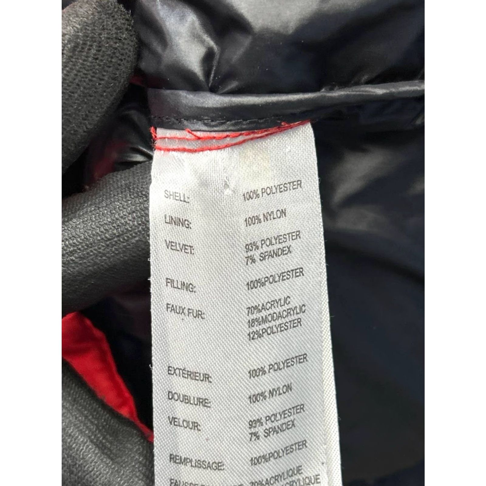 Calvin Klein Calvin Klein Jacket Womens 1X Red Insulated Full Zip Puffer Shirt Size XL / US 12-14 / IT 48-50 - 5 Thumbnail