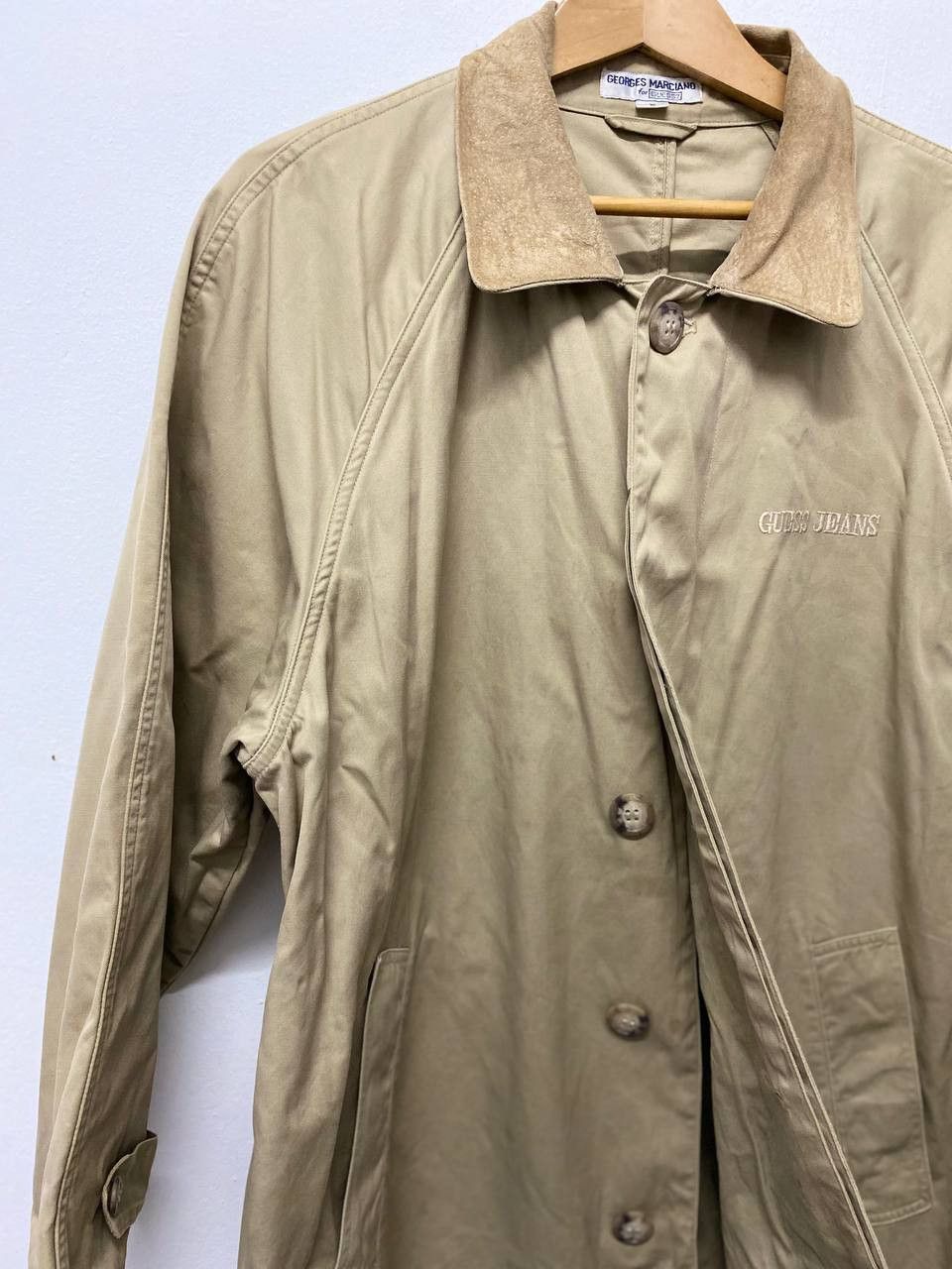 Georges Marciano vintage guess jeans by george marciano long jacket Size US L / EU 52-54 / 3 - 4 Thumbnail