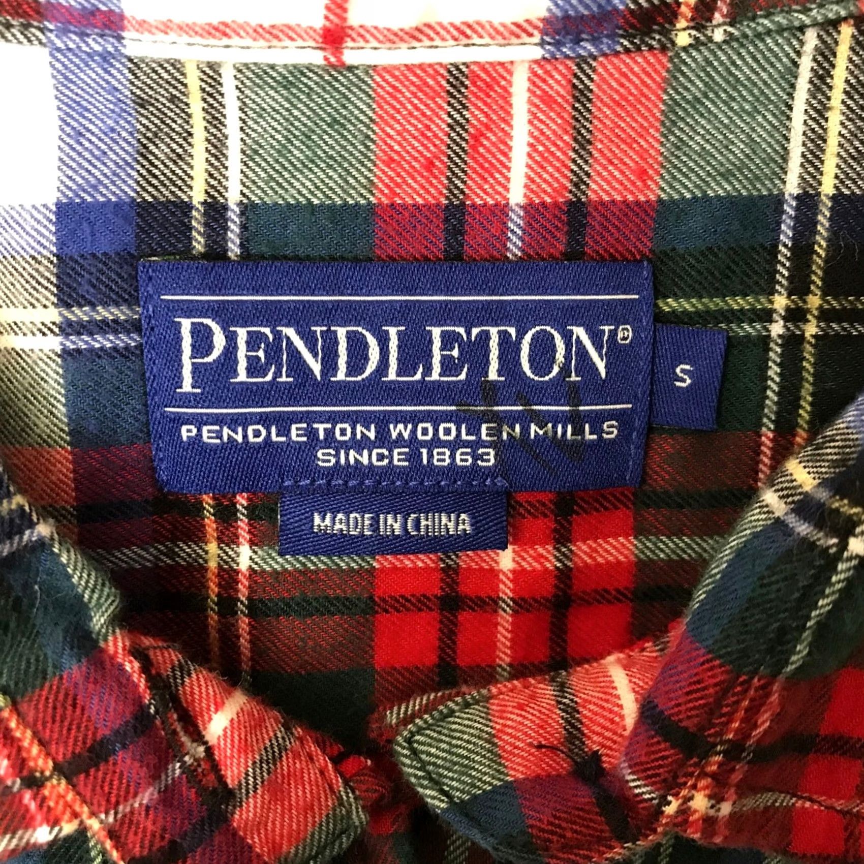 Pendleton Pendleton Plaid Shirt Button-Down Long Sleeve Multi-Color Cotton 1990s S Mens Women’s? Size US S / EU 44-46 / 1 - 7 Thumbnail