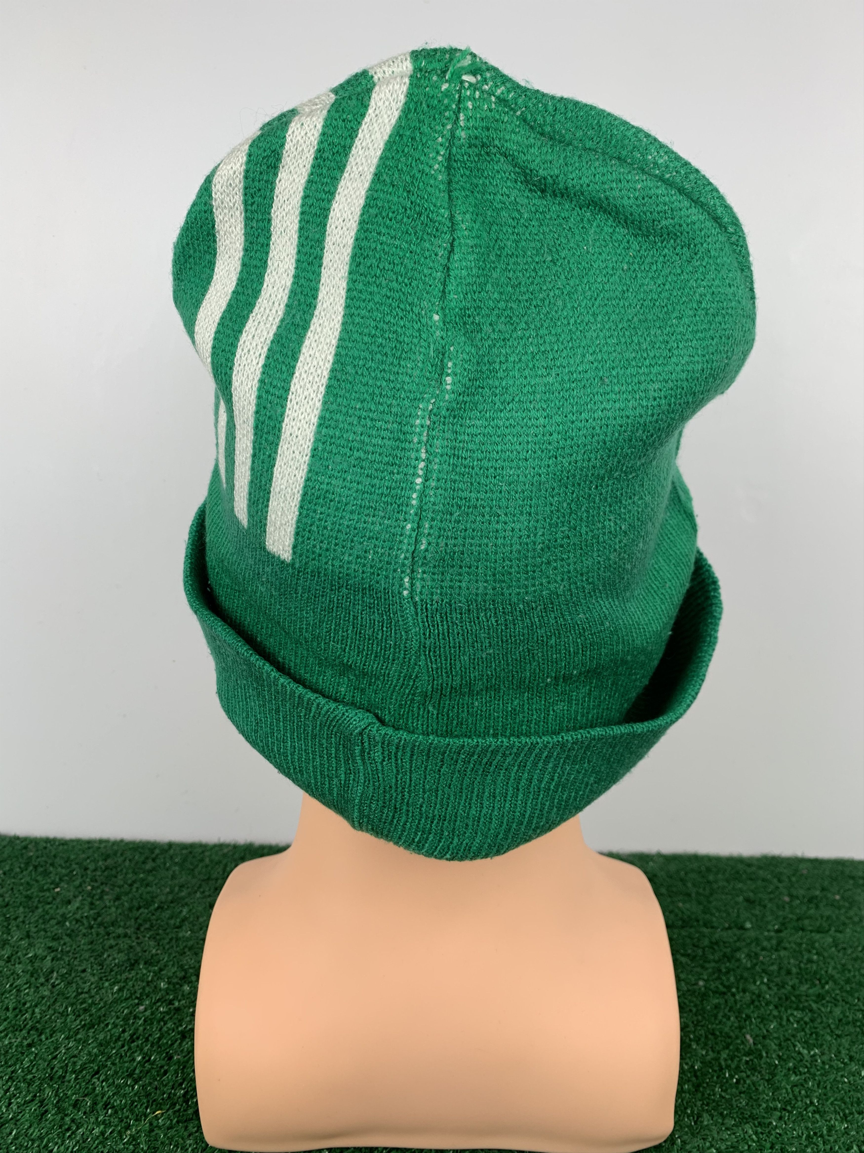 Adidas Vintage Adidas Trefoil Beanie Hat BA0010 Size ONE SIZE - 5 Thumbnail