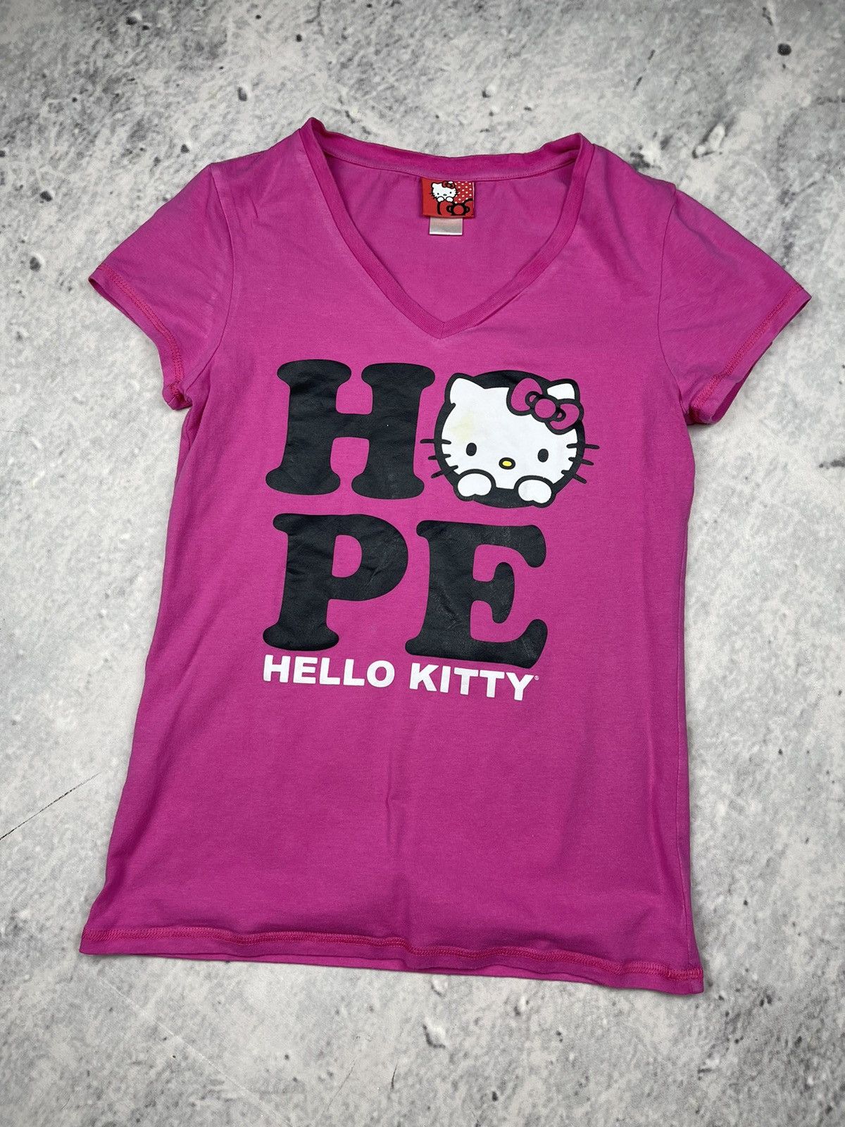 Vintage Hello Kitty 00s Y2K tee wmns Size L / US 10 / IT 46 - 1 Thumbnail