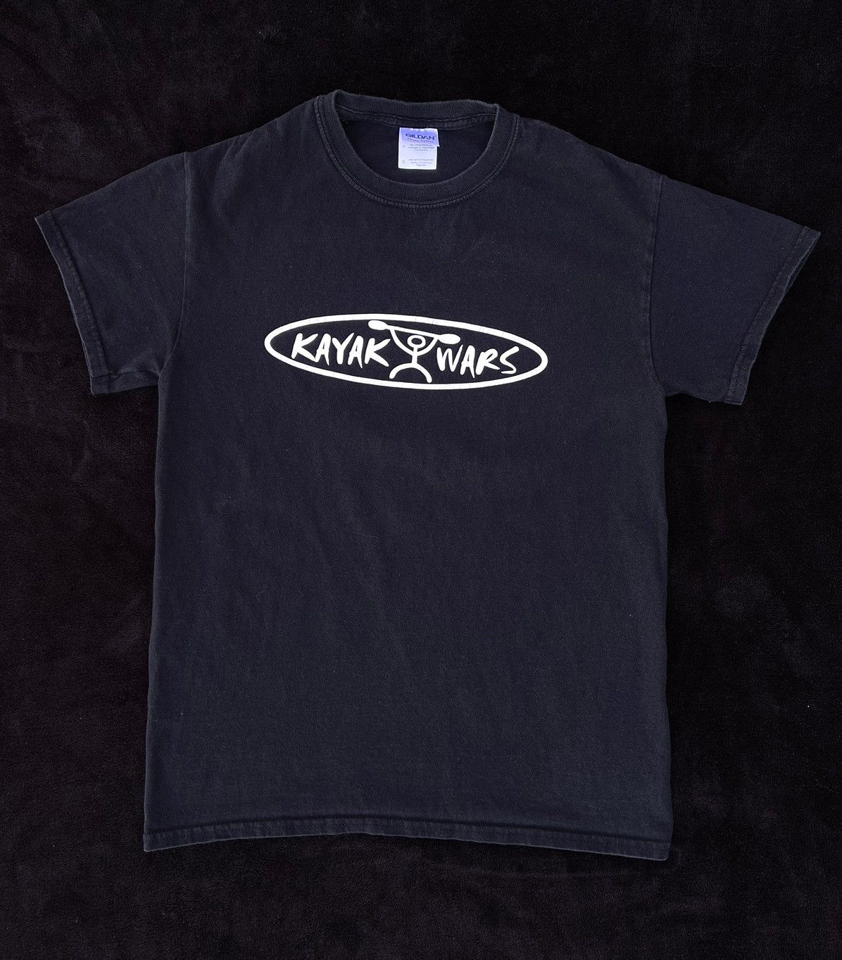 Gildan × Vintage Kayak Wars T Shirt Size US S / EU 44-46 / 1 - 1 Thumbnail