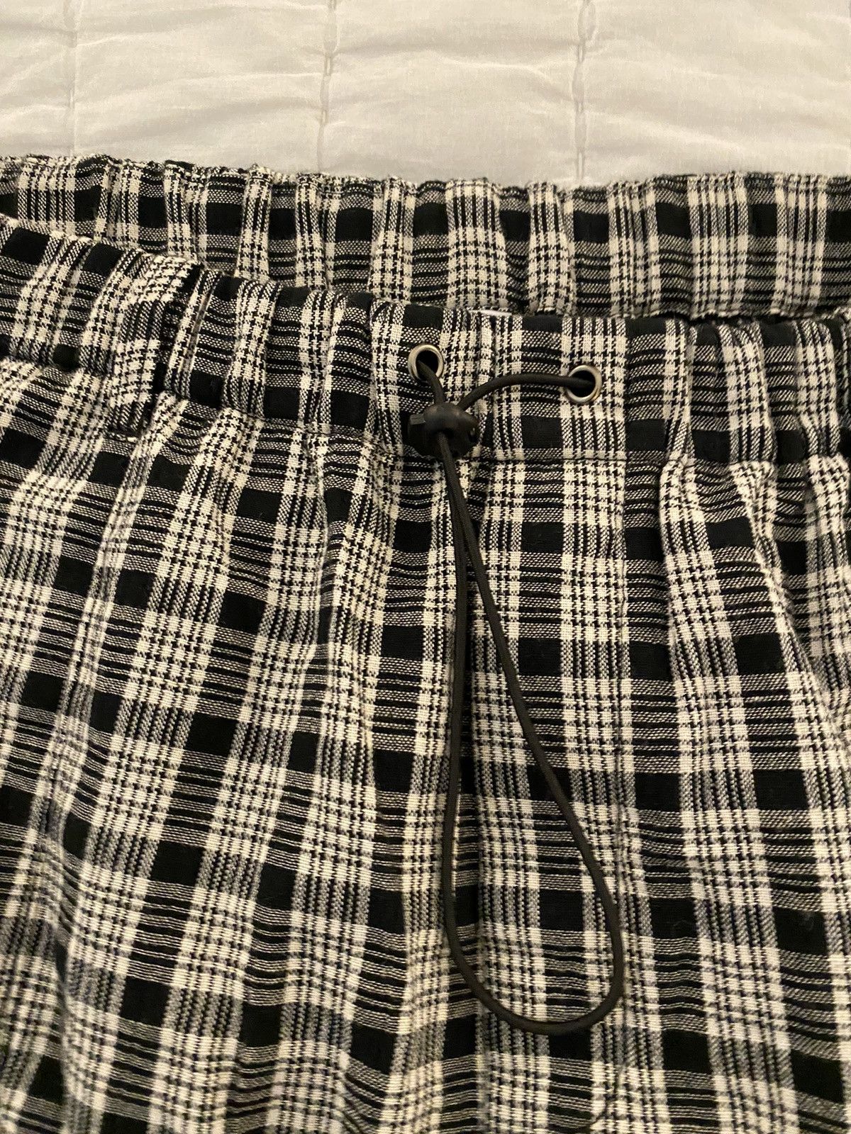 Other Magic Castles Beyond Short Black Ecru Check XL Size US 36 / EU 52 - 8 Thumbnail