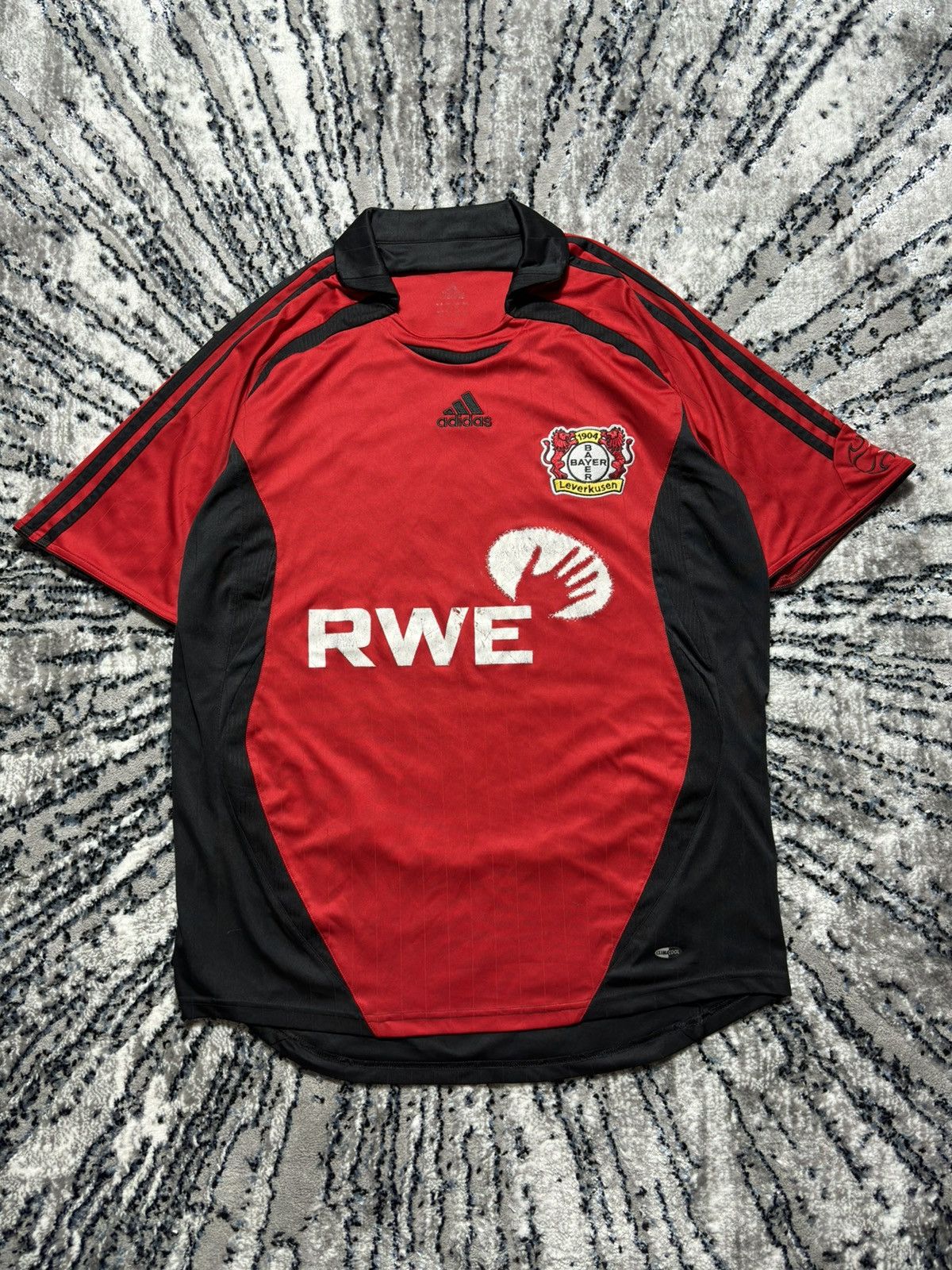 Adidas 00s Vintage Bayer Leverkusen 2006 Home Kit Jersey Blokecore Size US L / EU 52-54 / 3 - 1 Thumbnail