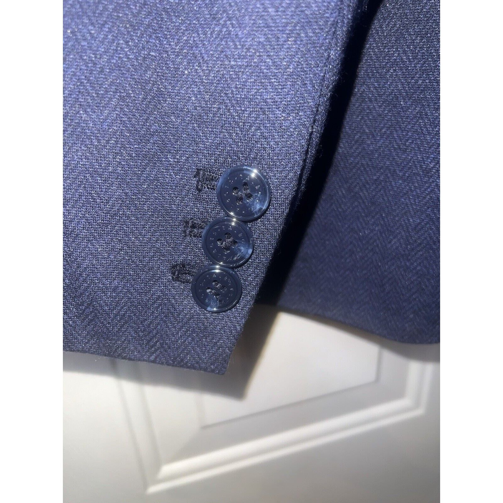 Other Talbots Womens Navy Blue Blazer Jacket 18 Shawl Lapel Single Size XXL / US 16-18 / IT 52-54 - 8 Thumbnail