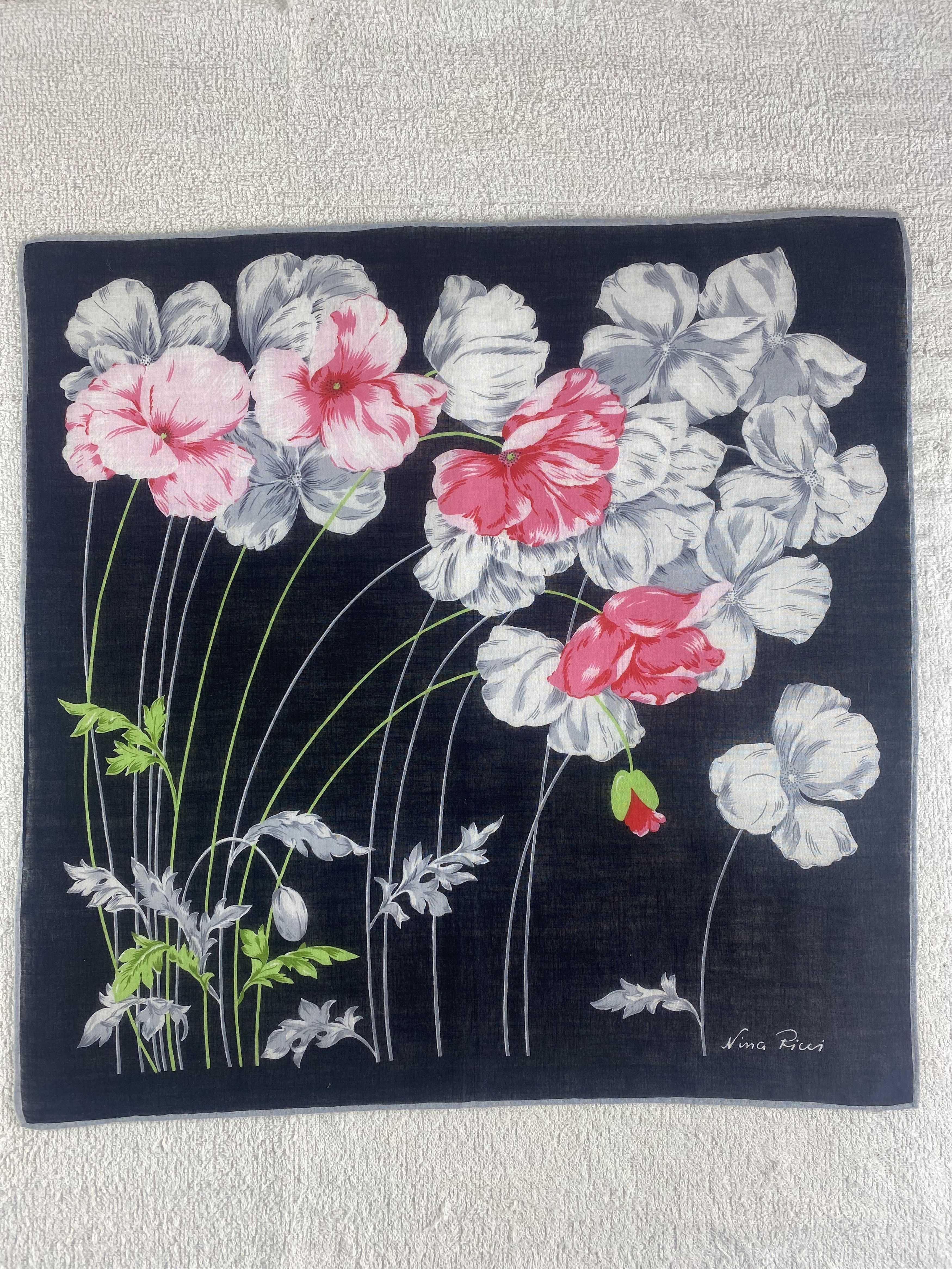 Nina Ricci Nina Ricci Handkerchief / Bandana / Neckerchief C086 Size ONE SIZE - 3 Thumbnail