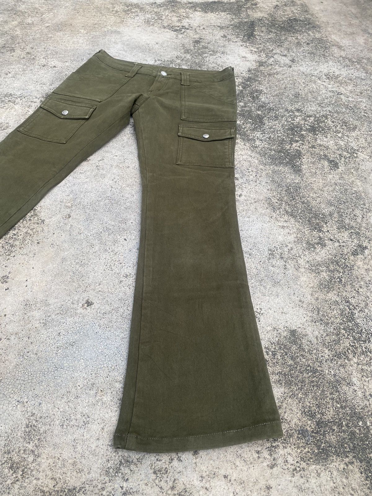Japanese Brand Flare Jeans Cimarron Bushpant Strechable Bootcut Size US 29 - 2 Thumbnail