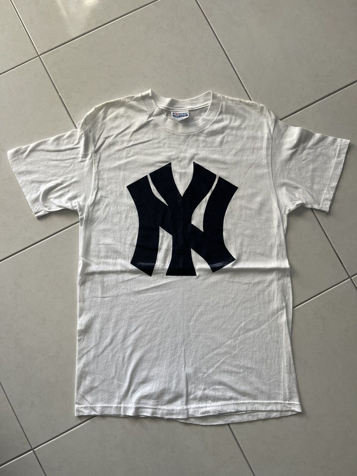 Vintage VINTAGE 90S NY BIG SPELL OUT VERY RARE Size US L / EU 52-54 / 3 - 1 Thumbnail