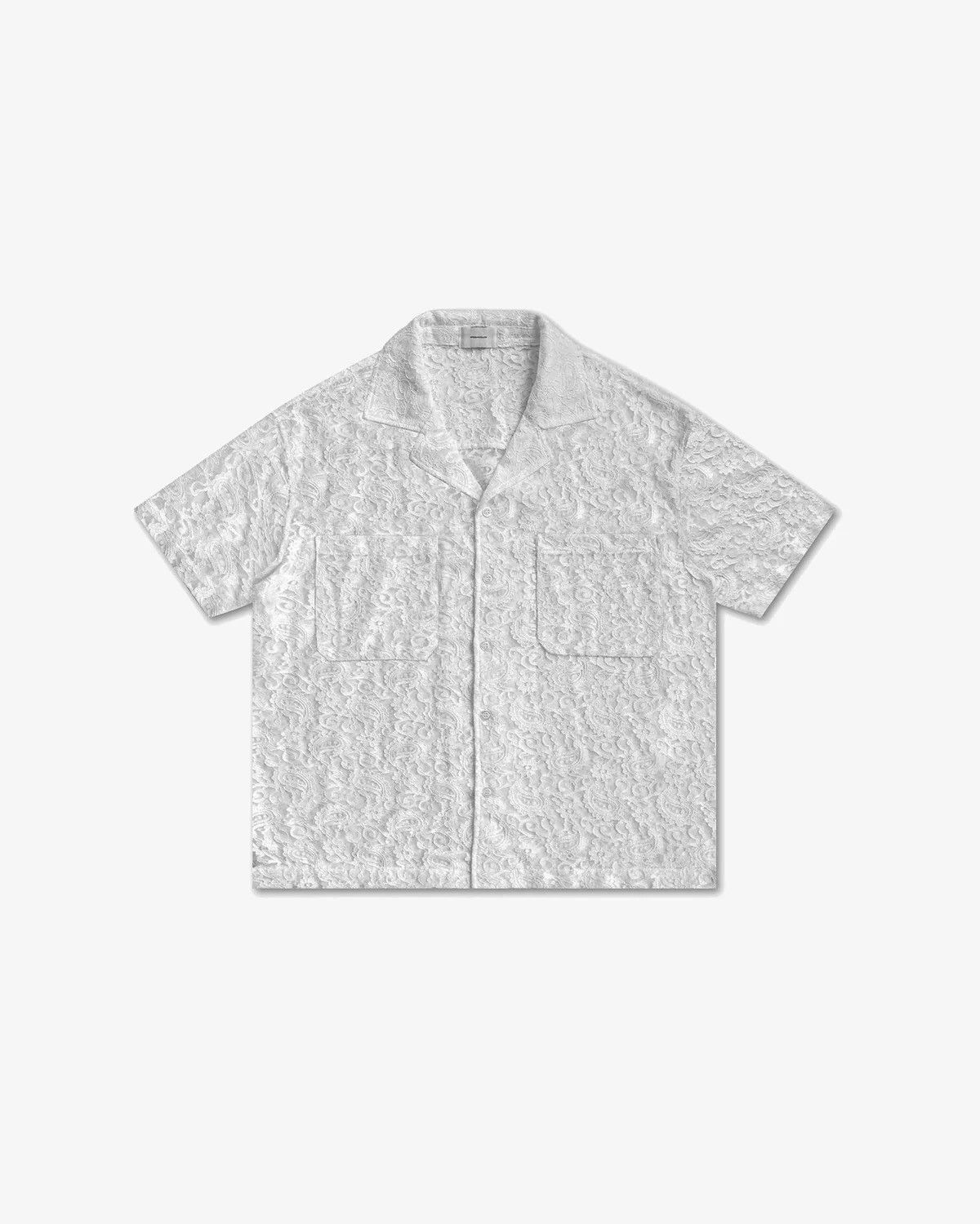 Kollar Clothing ByDavidKollar Paisley Knitted Shirt Size US XL / EU 56 / 4 - 1 Thumbnail