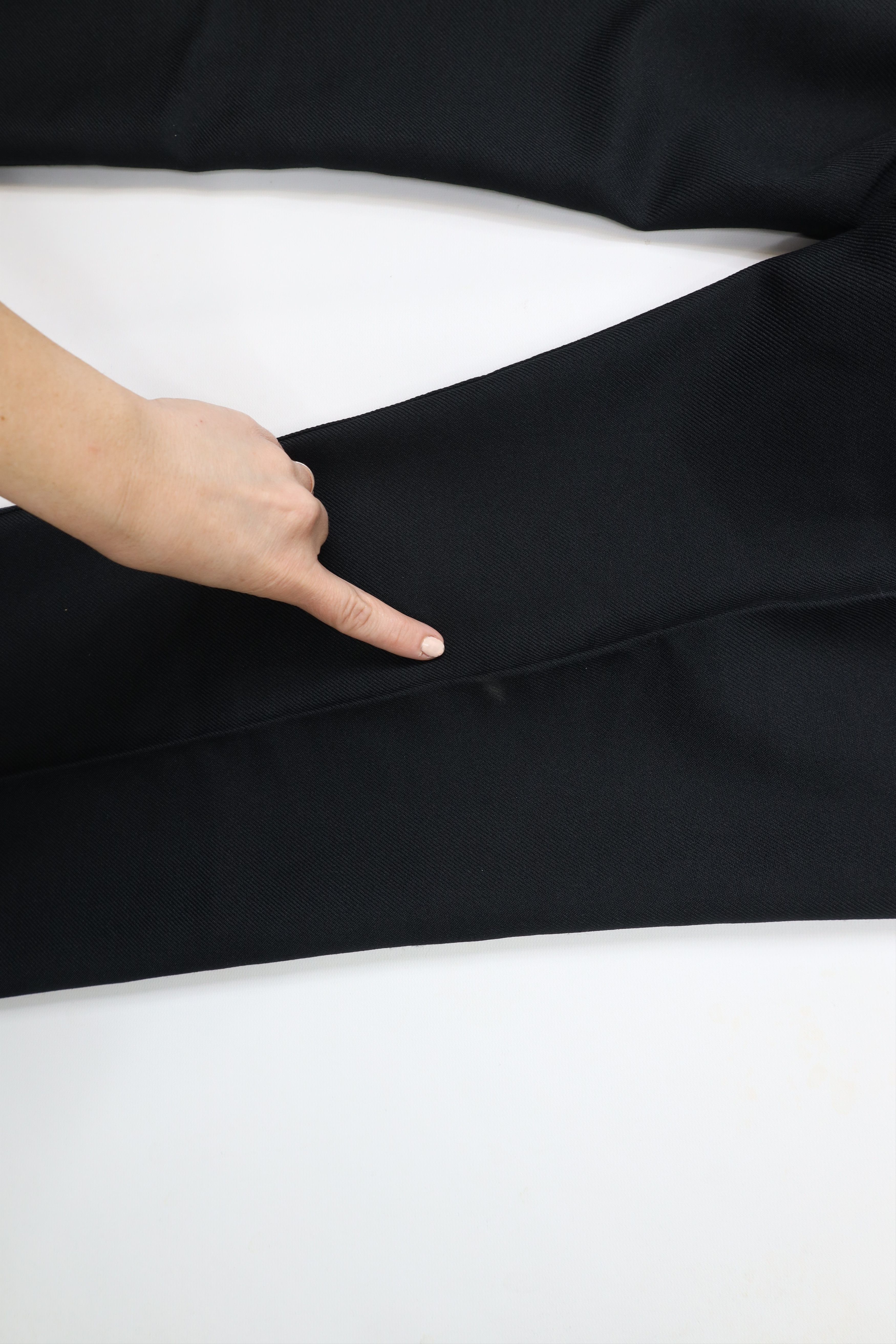 Vintage × Wrangler Vintage 90s Wrangler Flared Wide Leg Chino Pants Black USA Size US 44 / EU 60 - 13 Thumbnail