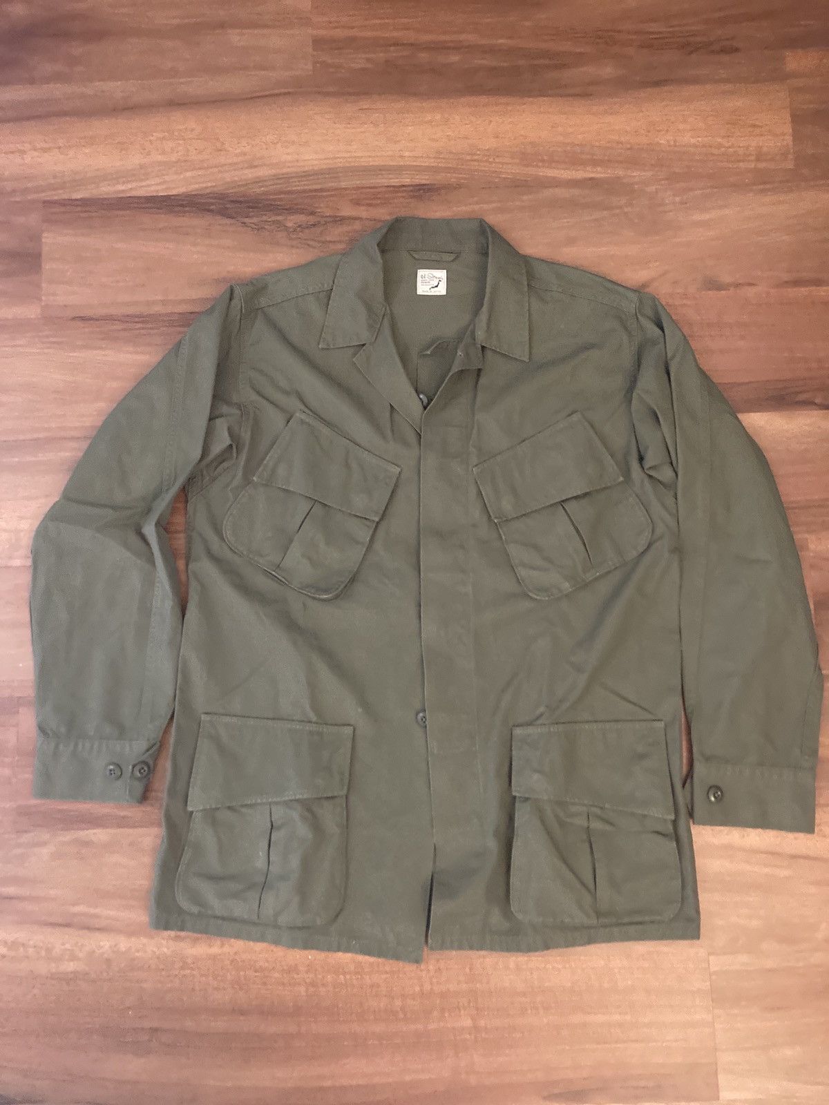 Orslow Olive ripstop tropical jacket | Grailed