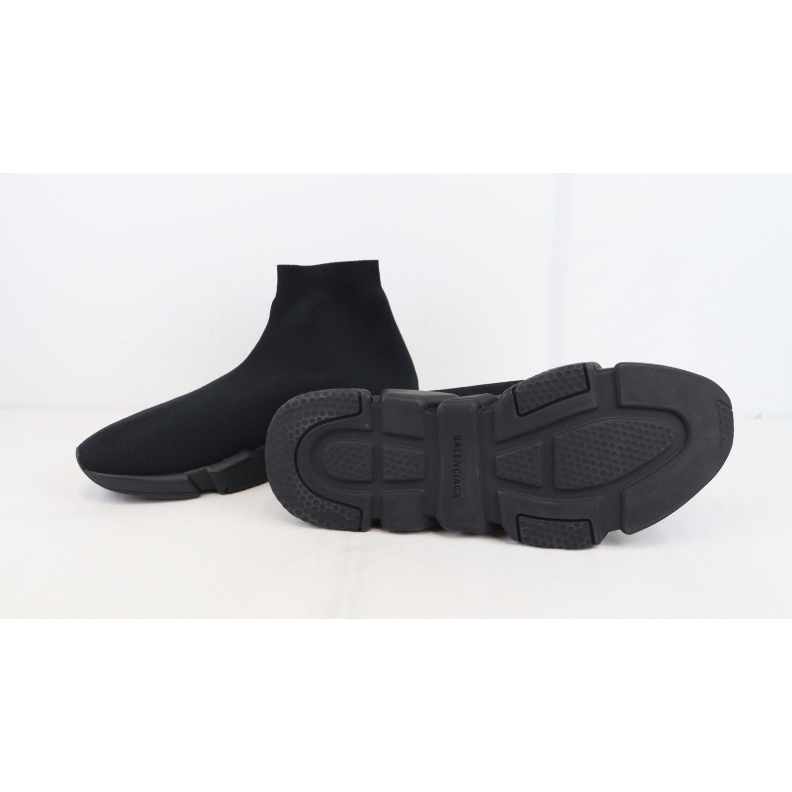 Balenciaga o1rshd1 Speed LT Clear 2.0 Sneakers in Black Size US 14 / EU 47 - 10 Thumbnail