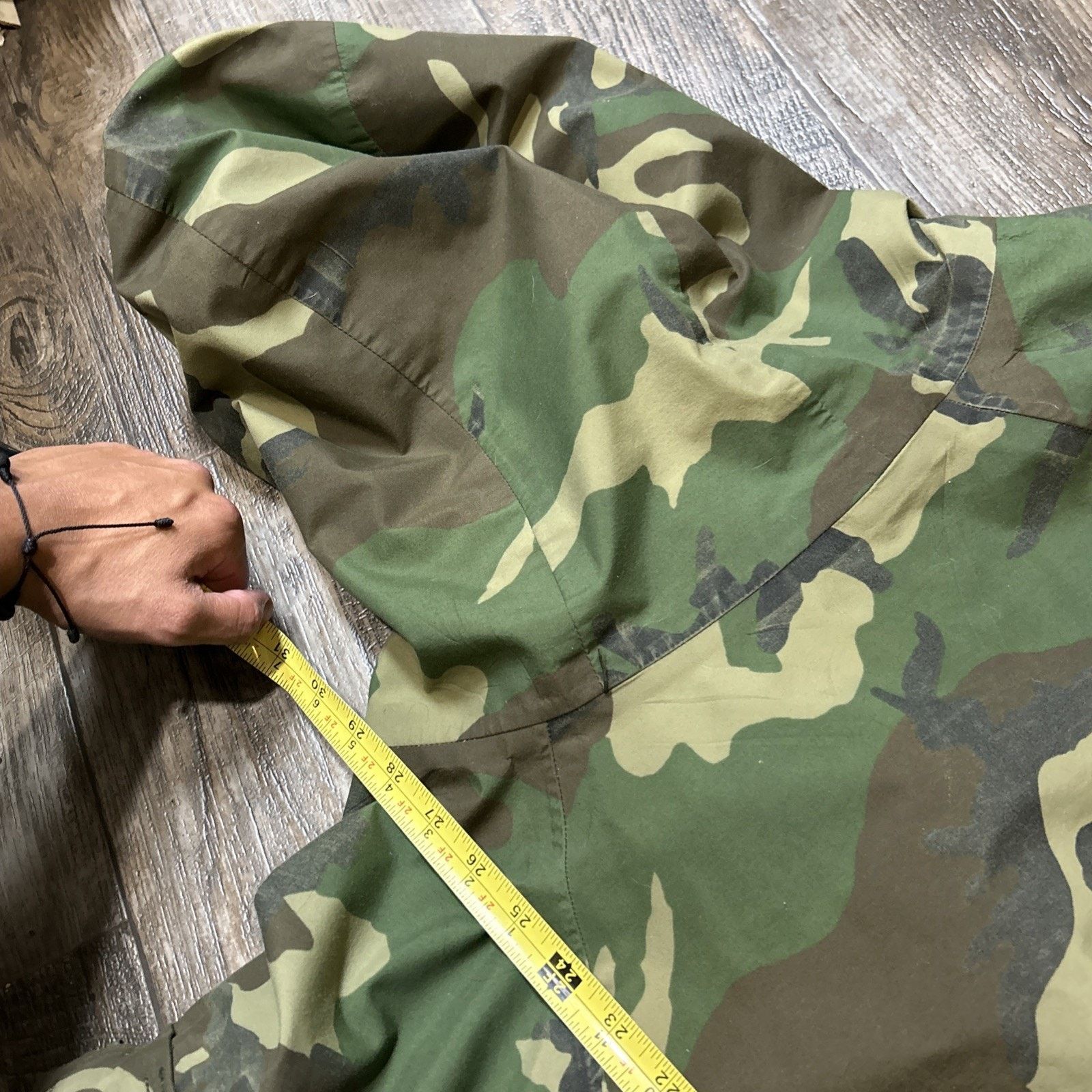 Other Vtg Military Parka Regular Green Camo Parka Extended Cold Size US S / EU 44-46 / 1 - 7 Thumbnail