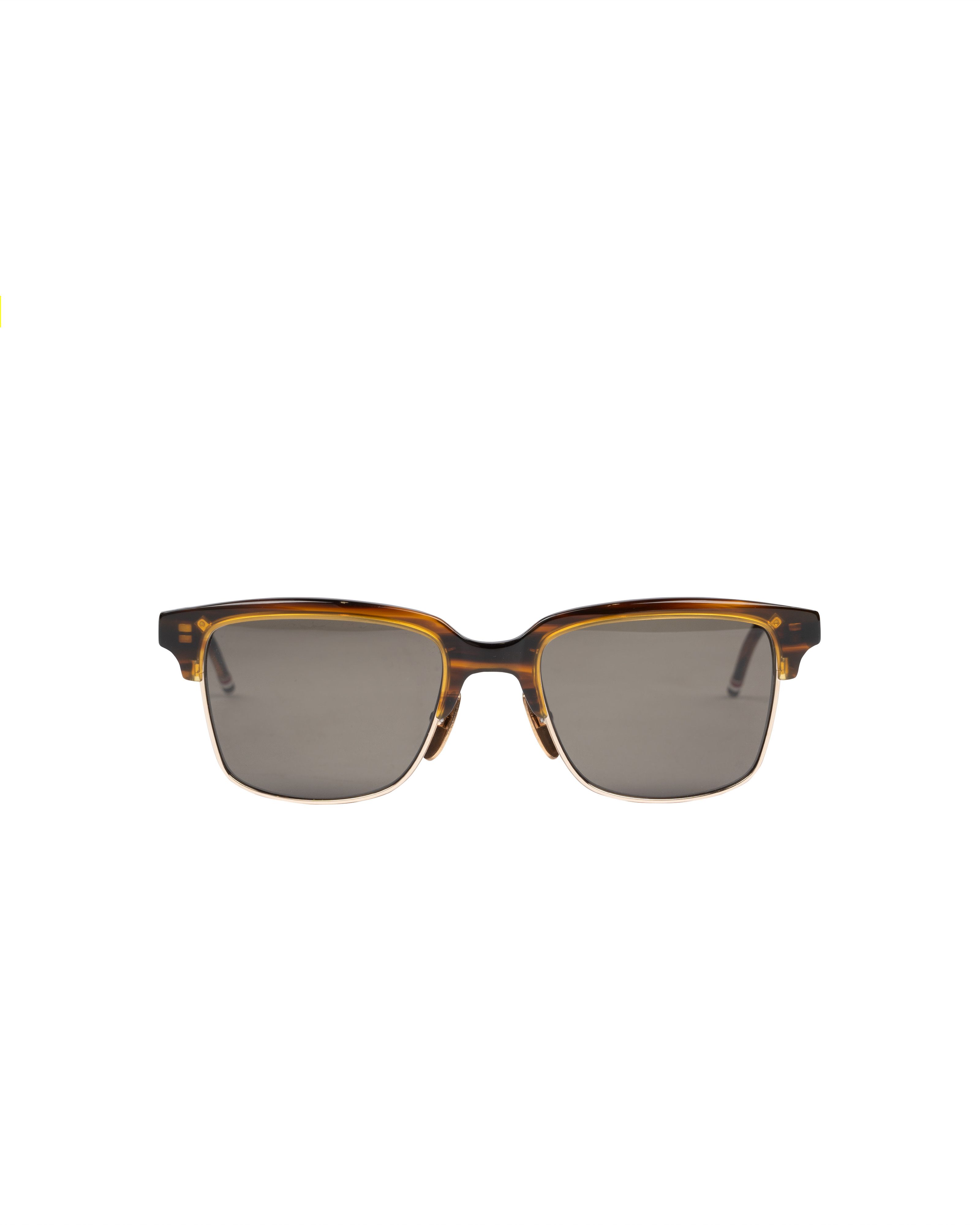 Thom Browne Thom Browne wallnut gold frame sunglasses Size ONE SIZE - 2 Thumbnail