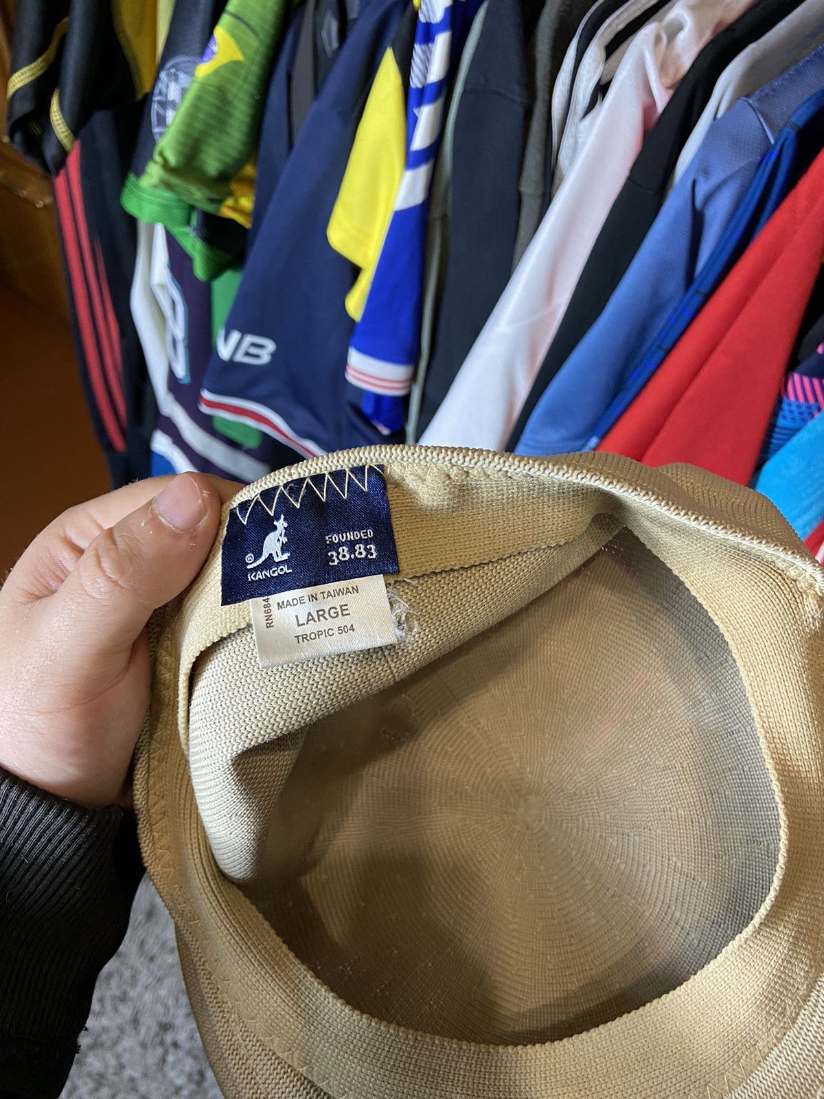 Designer × Kangol × Vintage KANGOL VINTAGE 00s CLASSIC STREET CLASSIC STYLE ADULT HAT Size ONE SIZE - 4 Thumbnail