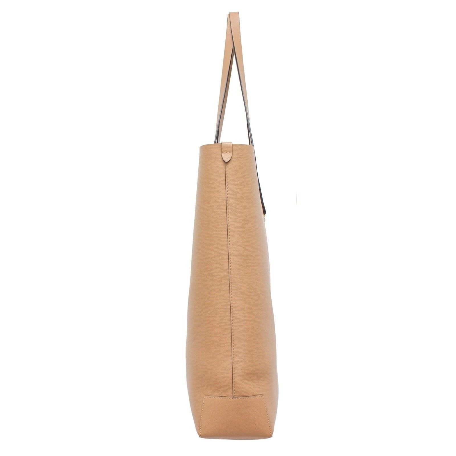 Burberry 1.8k$ Burberry Camel XL Leather Haymarket Check Tote Bag Size ONE SIZE - 5 Thumbnail