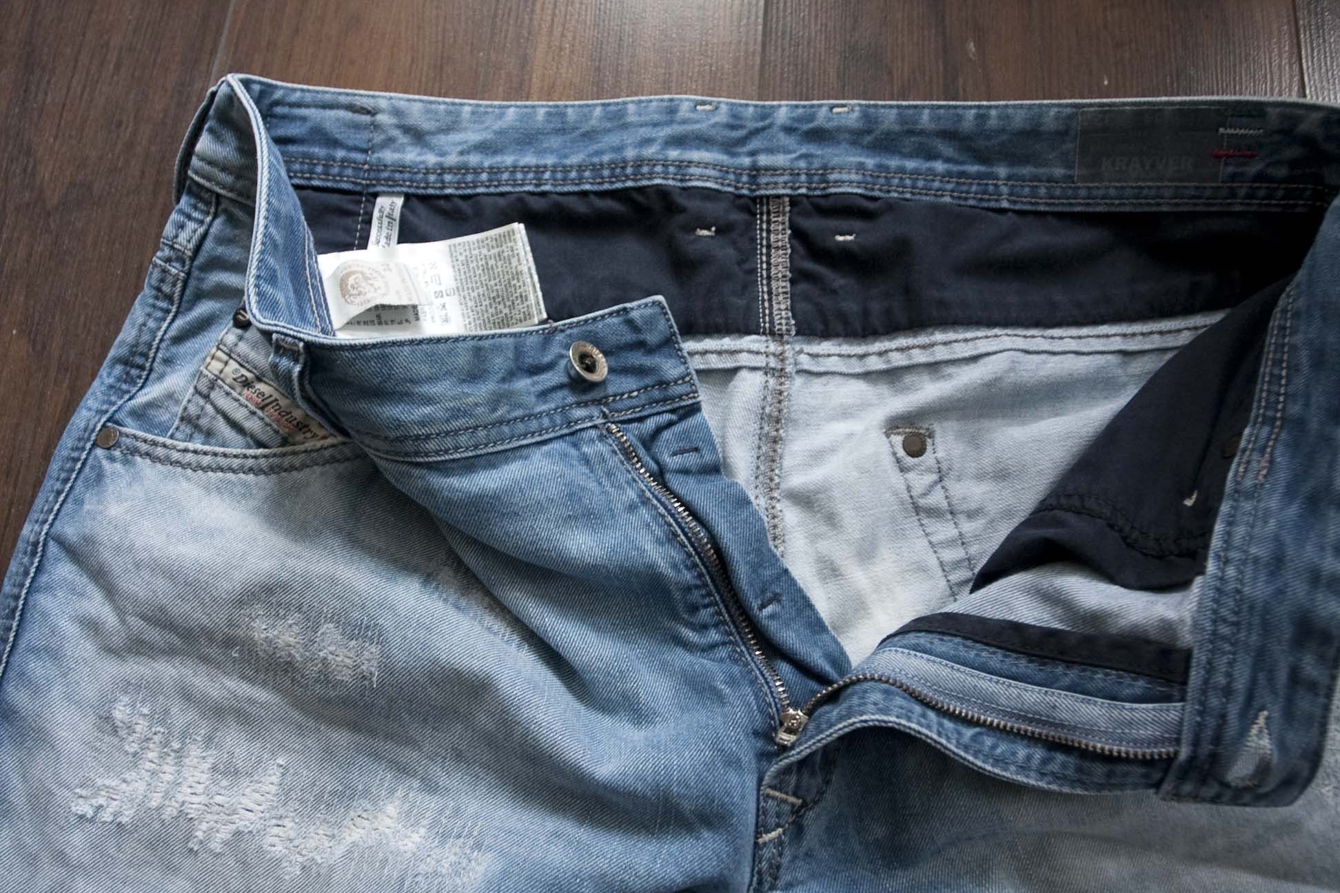 Diesel Diesel Jeans Krayver Size 35x26 Blue Eyecons 2015 Size US 35 - 8 Thumbnail