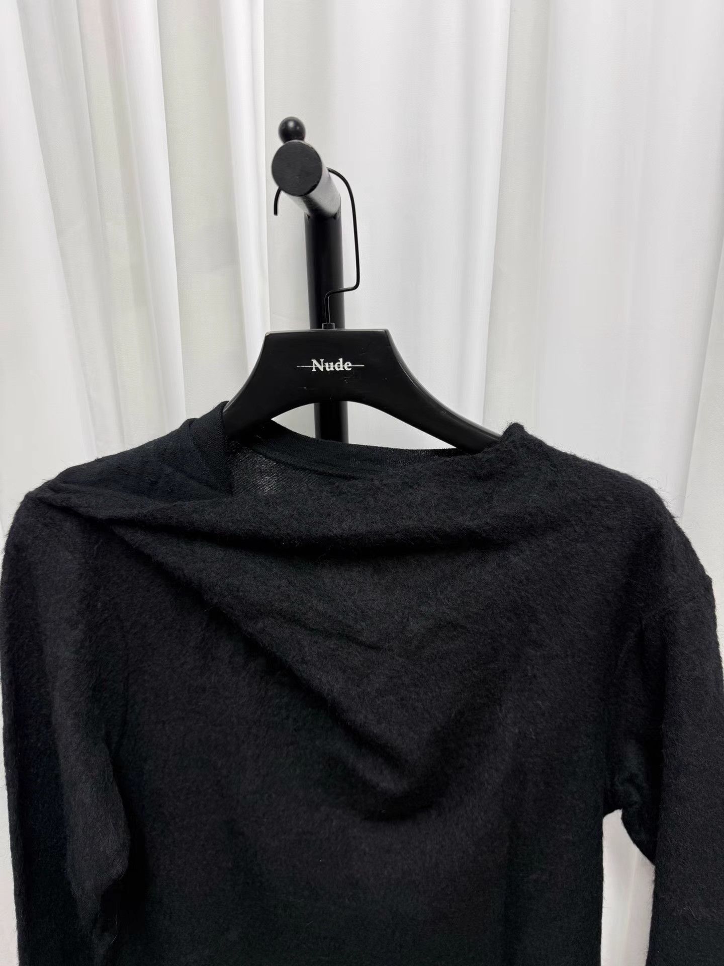Julius Julius 7 Asymmetric Furry Scarf Collar Long Sleeve K20 Size US S / EU 44-46 / 1 - 3 Thumbnail
