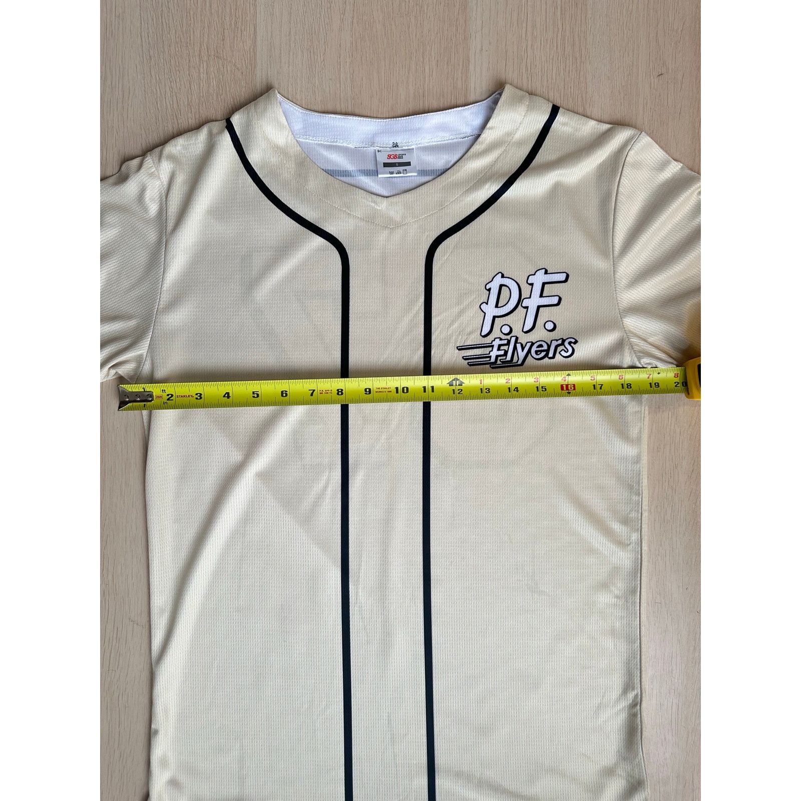 P.F. Flyers Limited P.F. Flyers Baseball Jersey - Size S - New Size US S / EU 44-46 / 1 - 4 Thumbnail