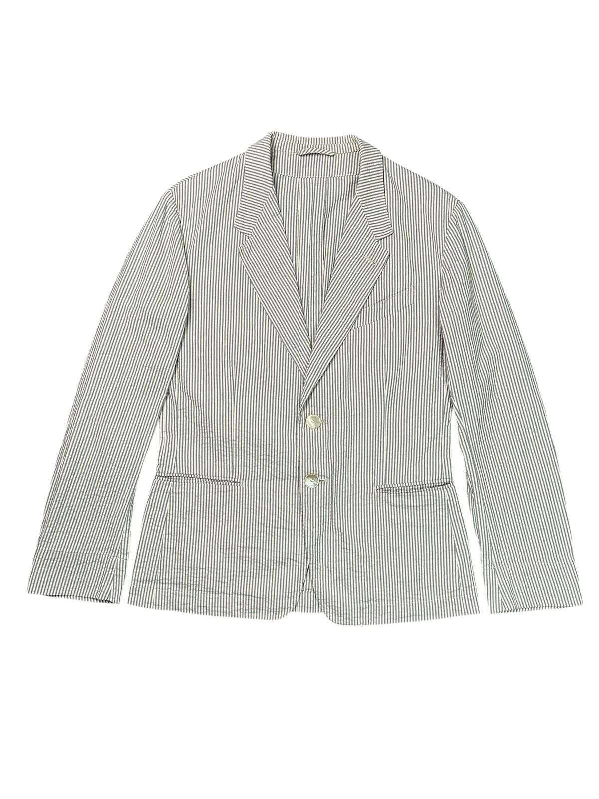 Paul Smith Paul Smith Seersucker Stripe Blazer Size 38R - 1 Thumbnail