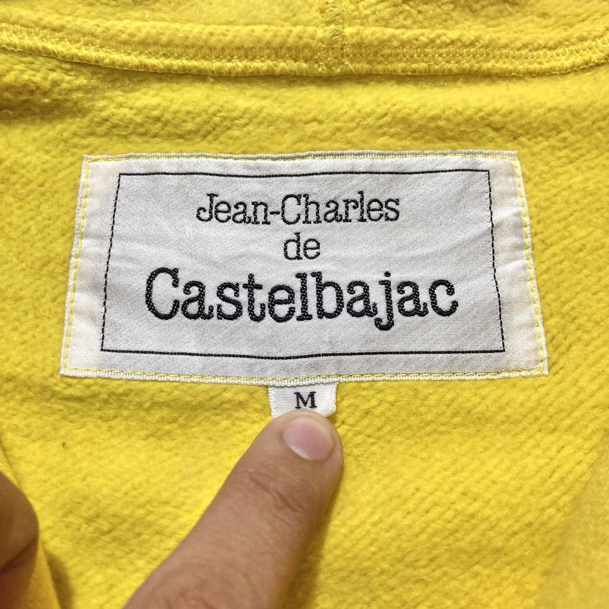 Jean Charles De Castelbajac 1990s Vintage Jean-Charles De Castelbajac Graphic Ziphoodie Size US L / EU 52-54 / 3 - 16 Thumbnail