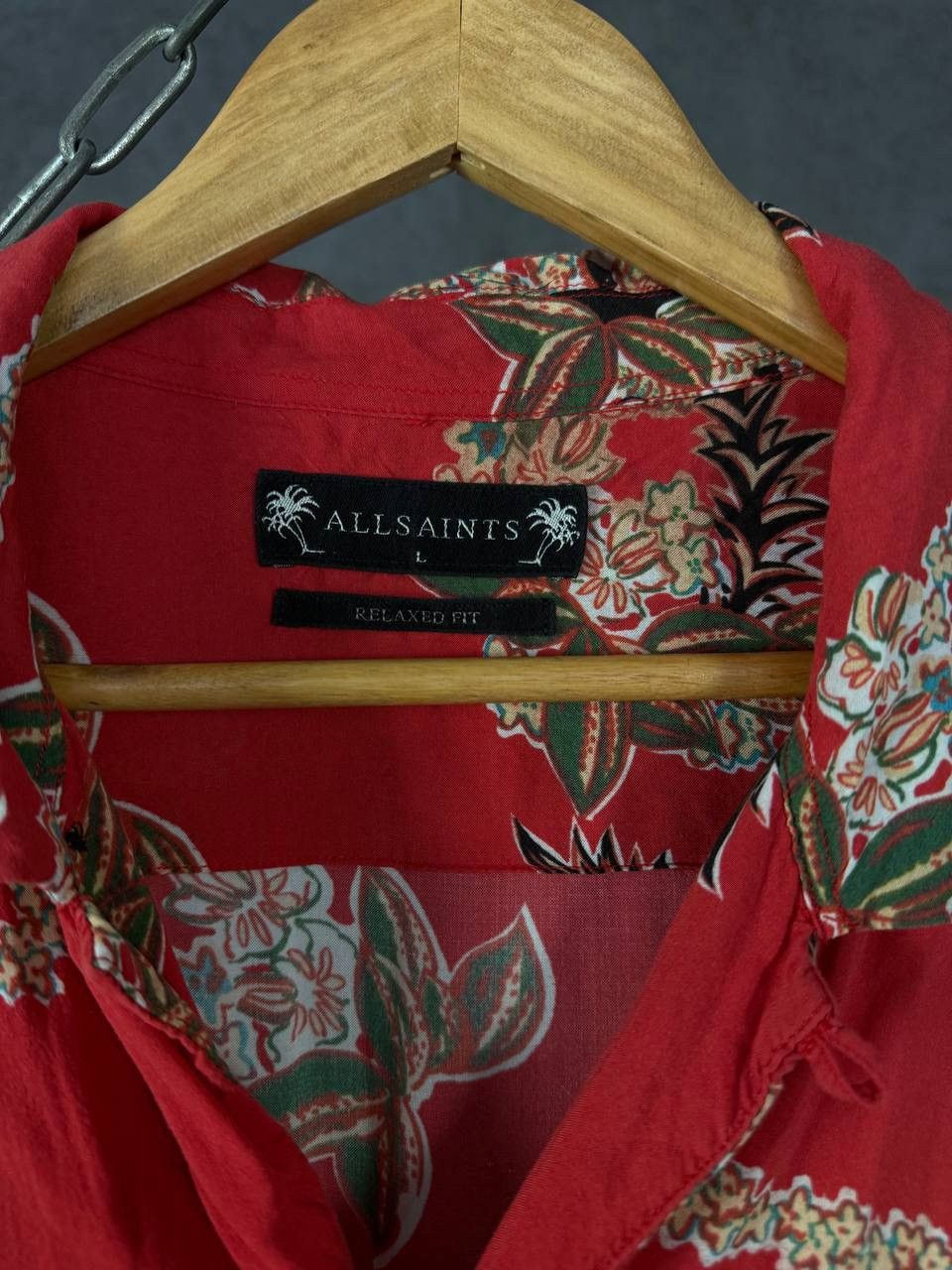 Allsaints Allsaints designer hawaiian relaxed shirt Size US L / EU 52-54 / 3 - 4 Thumbnail