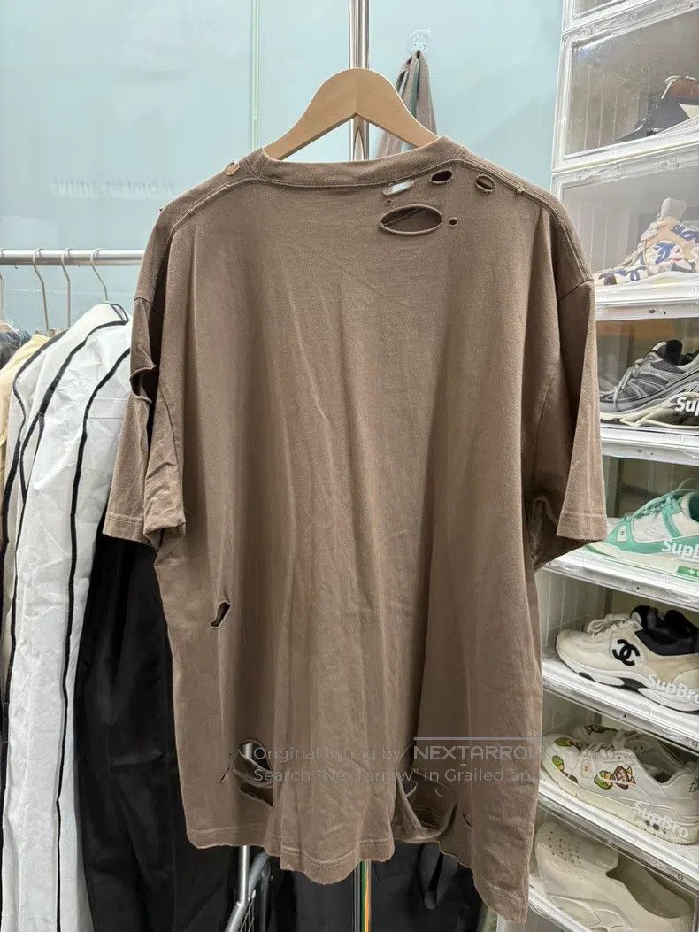 Balenciaga Balenciaga Ripped Short Sleeve T-Shirt Size US XS / EU 42 / 0 - 4 Thumbnail