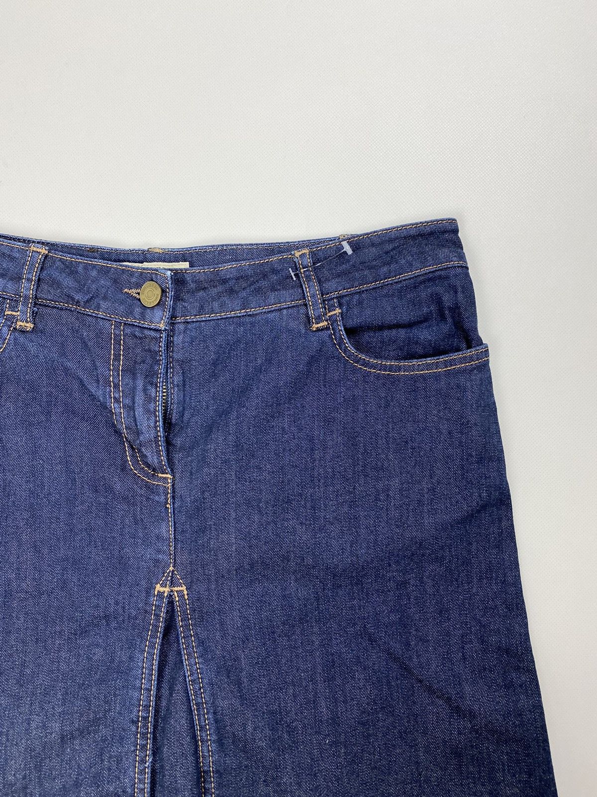 Burberry × Vintage Y2K Burberry ladies denim skirt size US 4 IT 38 Size 27" / US 4 / IT 40 - 7 Thumbnail