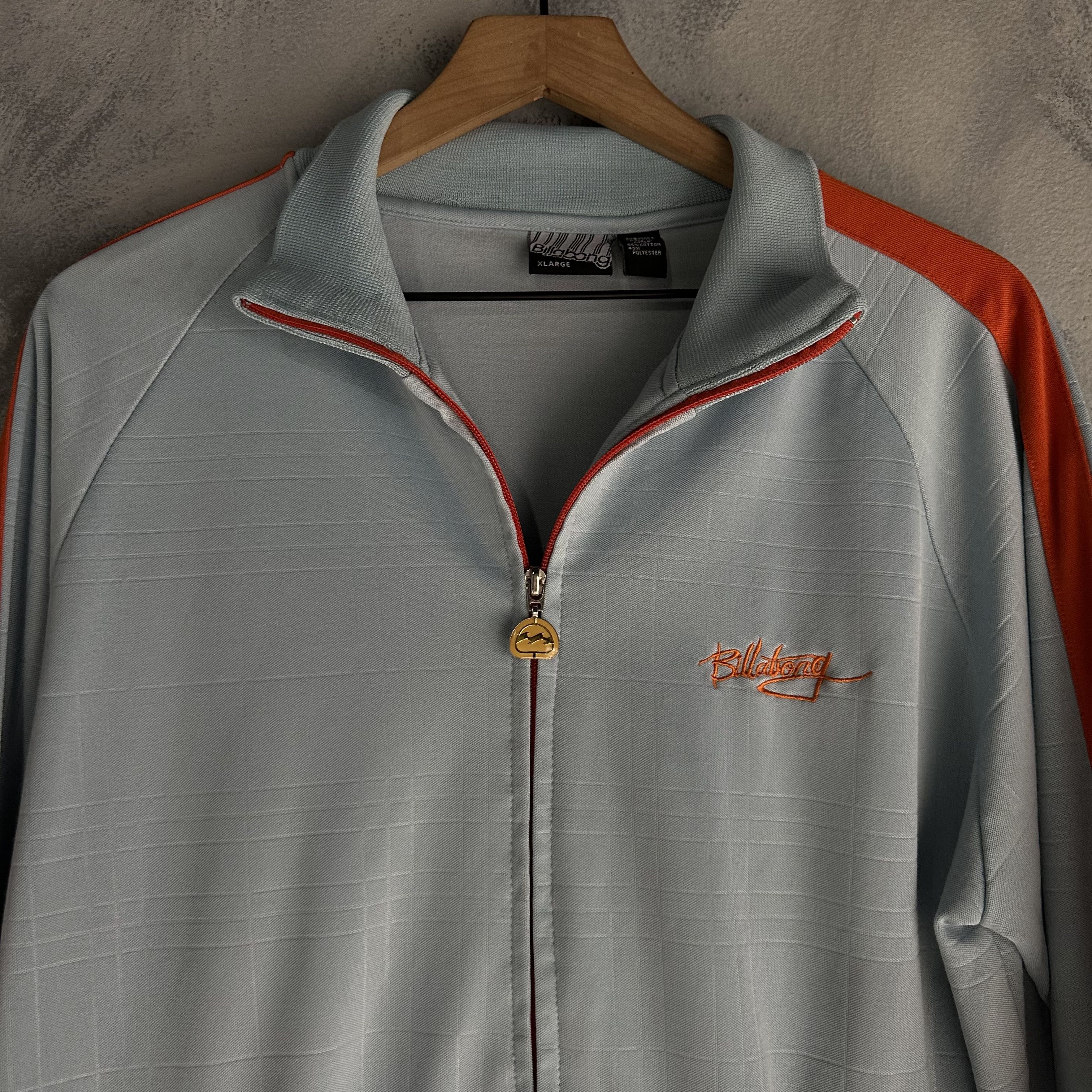 Billabong Vintage Billabong Track Jacket Mens XL Blue Full Zip Size US XL / EU 56 / 4 - 2 Thumbnail
