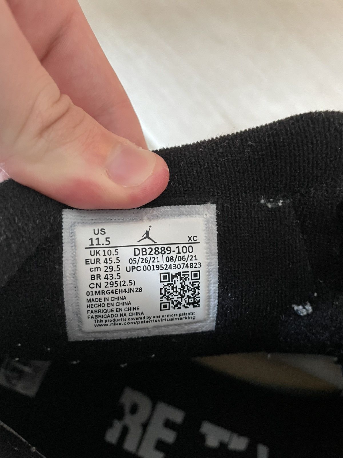 Jordan Brand × Nike Jordan 1 Retro High Element Gore-Tex Light Bone Size US 11.5 / EU 44-45 - 7 Thumbnail