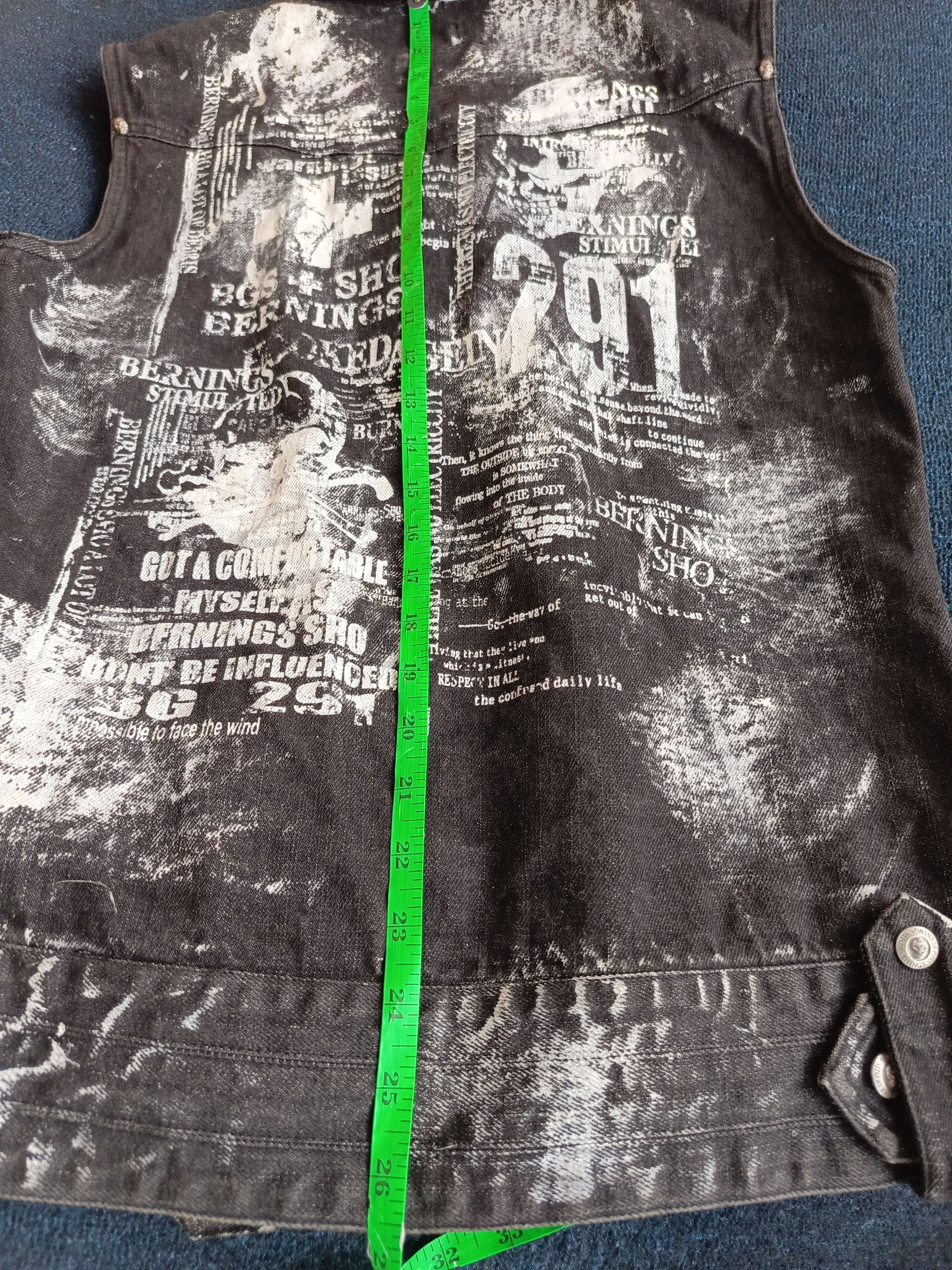 Mari's Rock Bernings Sho Punk Vests Size US L / EU 52-54 / 3 - 6 Thumbnail