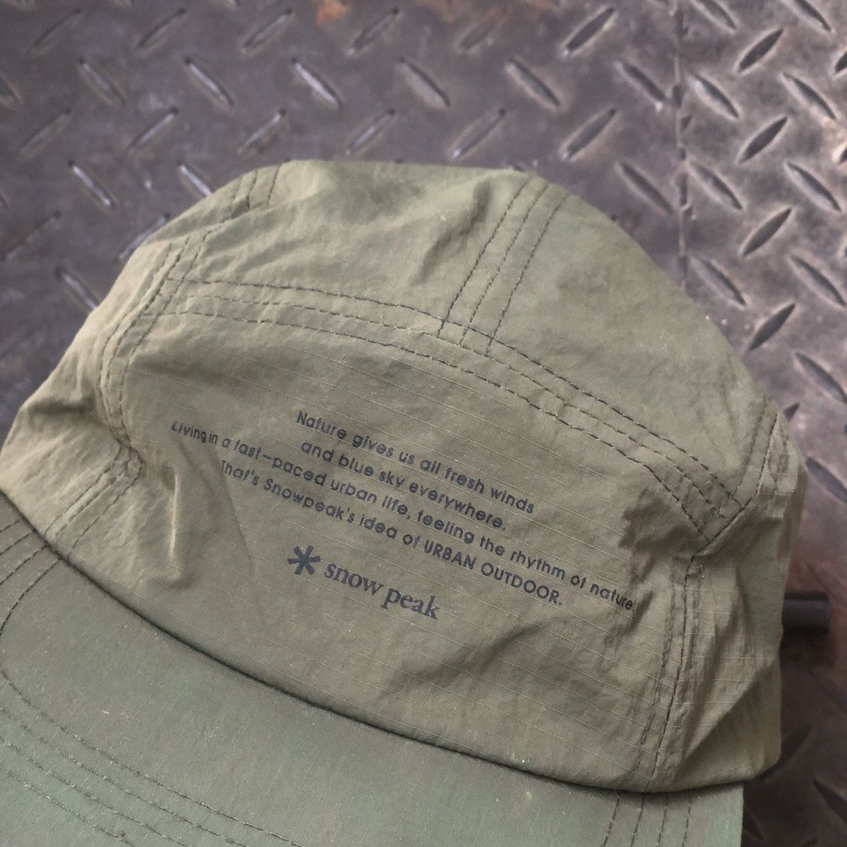 Snow Peak 🔥RARE🔥 Snow Peak Outdoor 5-Panel Hat Waterproof Size ONE SIZE - 2 Thumbnail