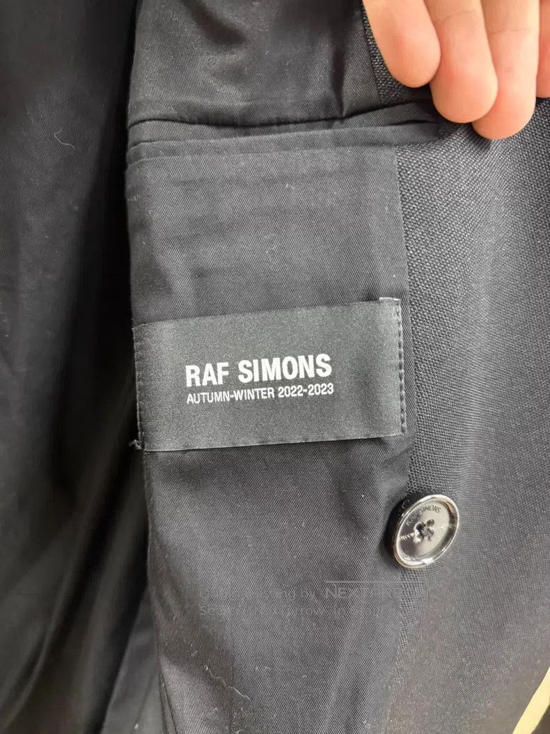 Raf Simons Raf Simons Painted Print Wool Coat Size US M / EU 48-50 / 2 - 6 Thumbnail