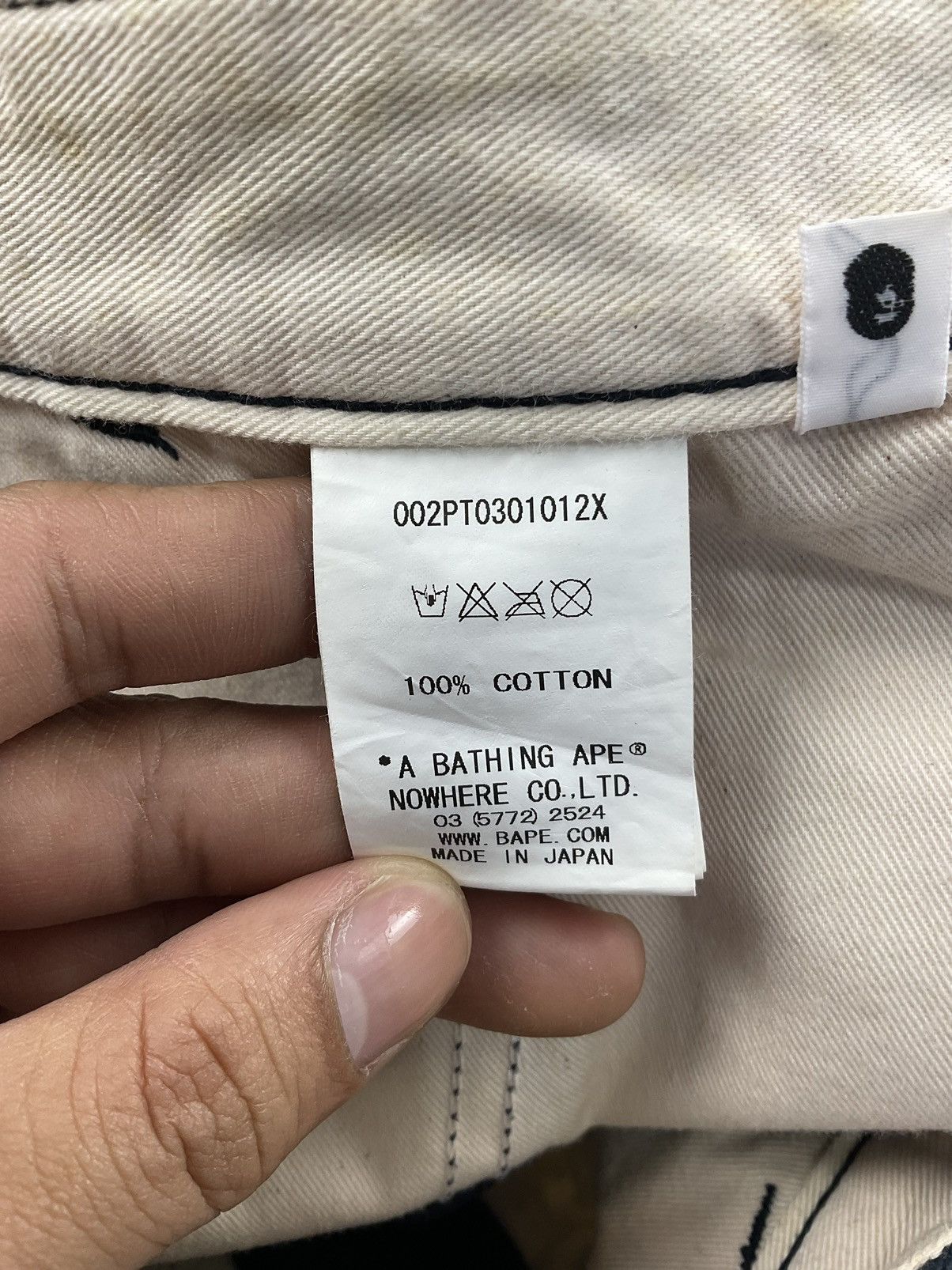 Bape OG Bape Baby Milo Chino Pants Size US 36 / EU 52 - 14 Thumbnail
