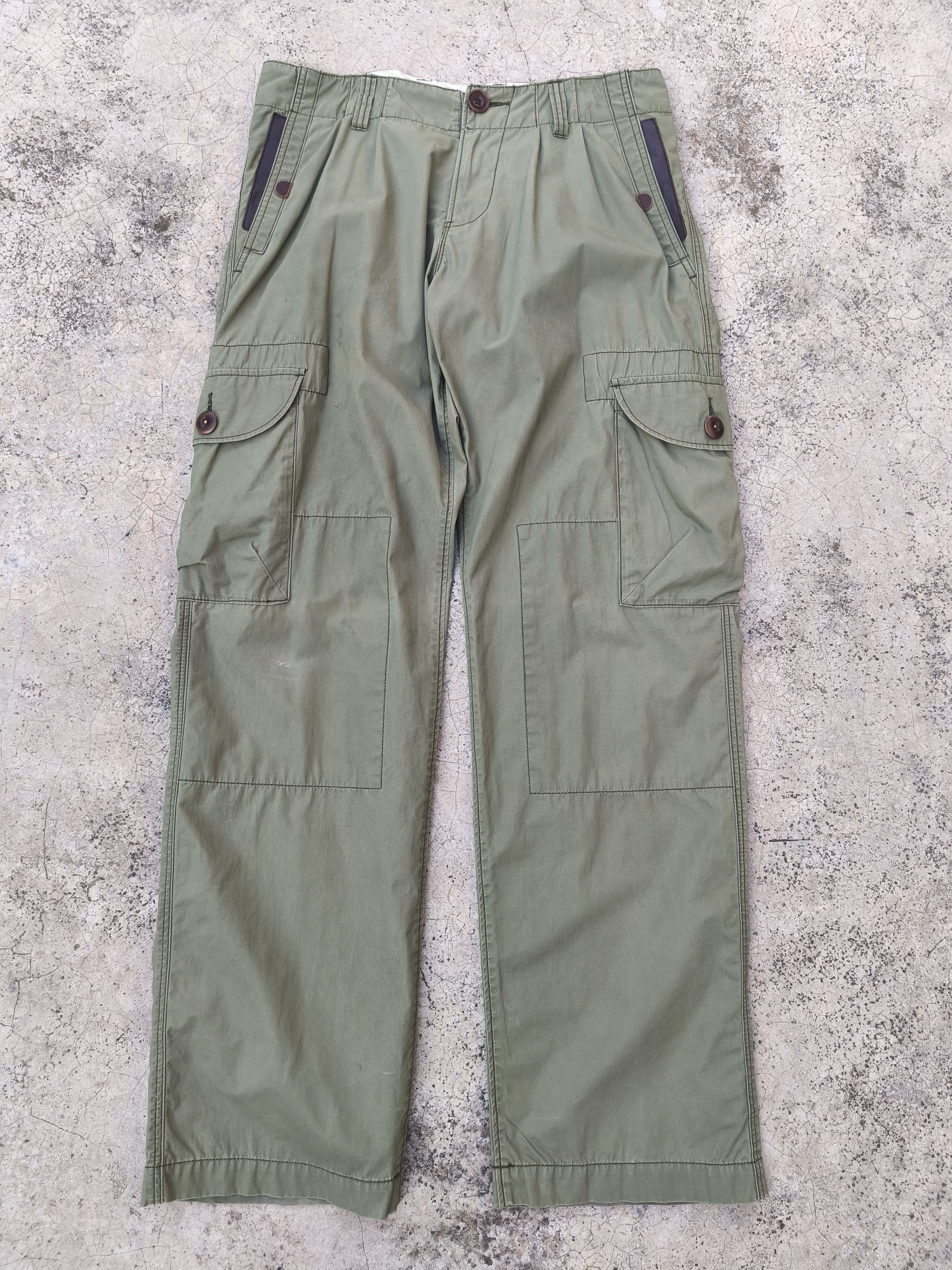 R.Newbold R Newbold Cargo pants Olive Green color Size US 32 / EU 48 - 1 Thumbnail
